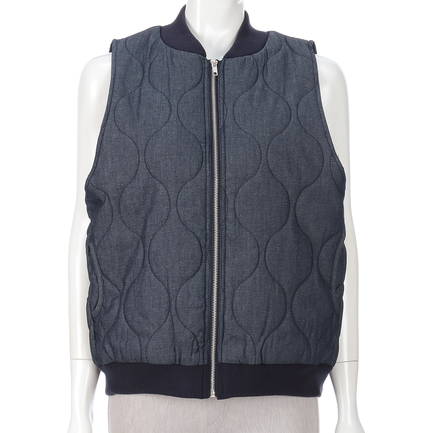 ノンノ ひょうたん柄中綿入りキルトベスト - 画像2