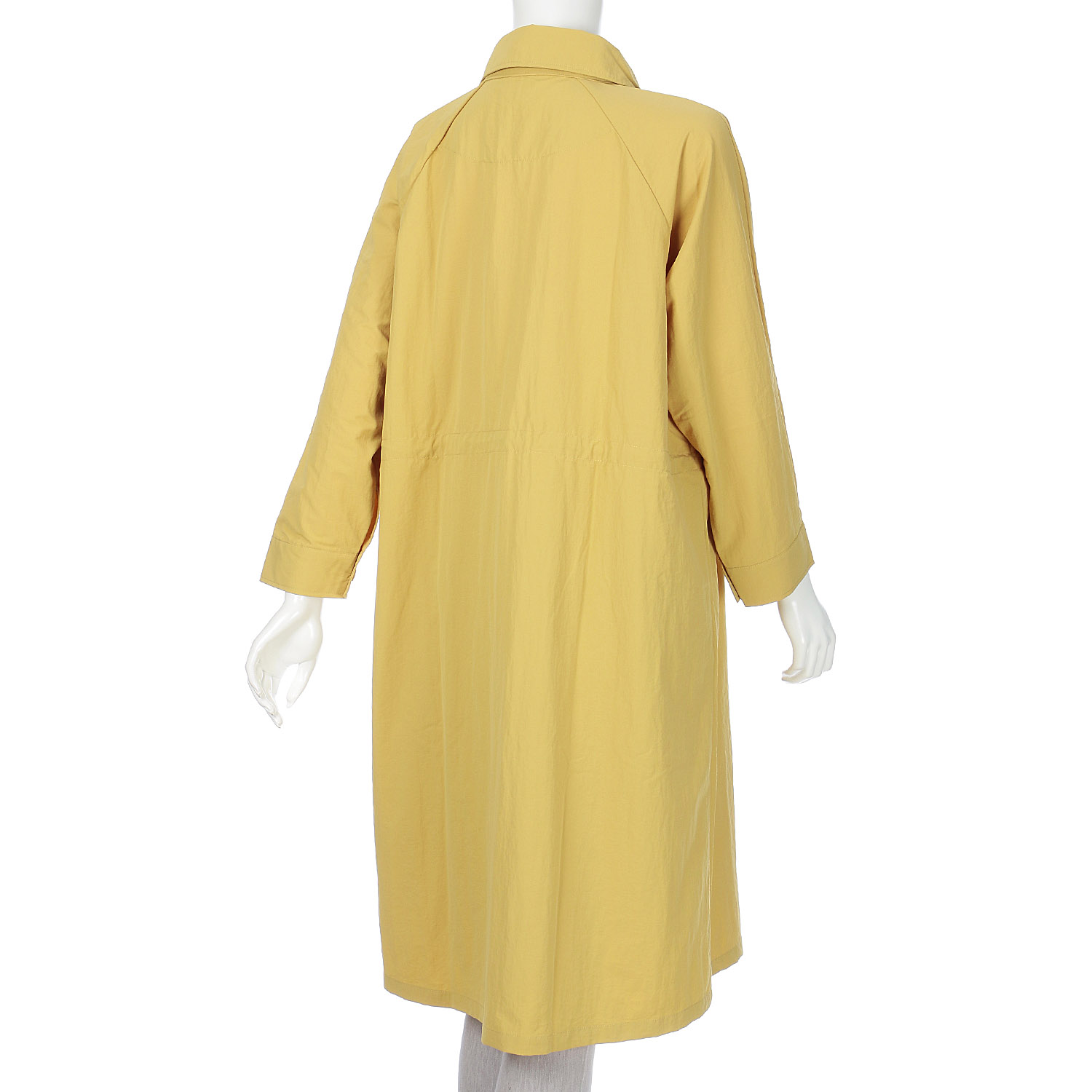 【Insta Live】bonte ナイロンワッシャーラグラン袖コート - 画像5