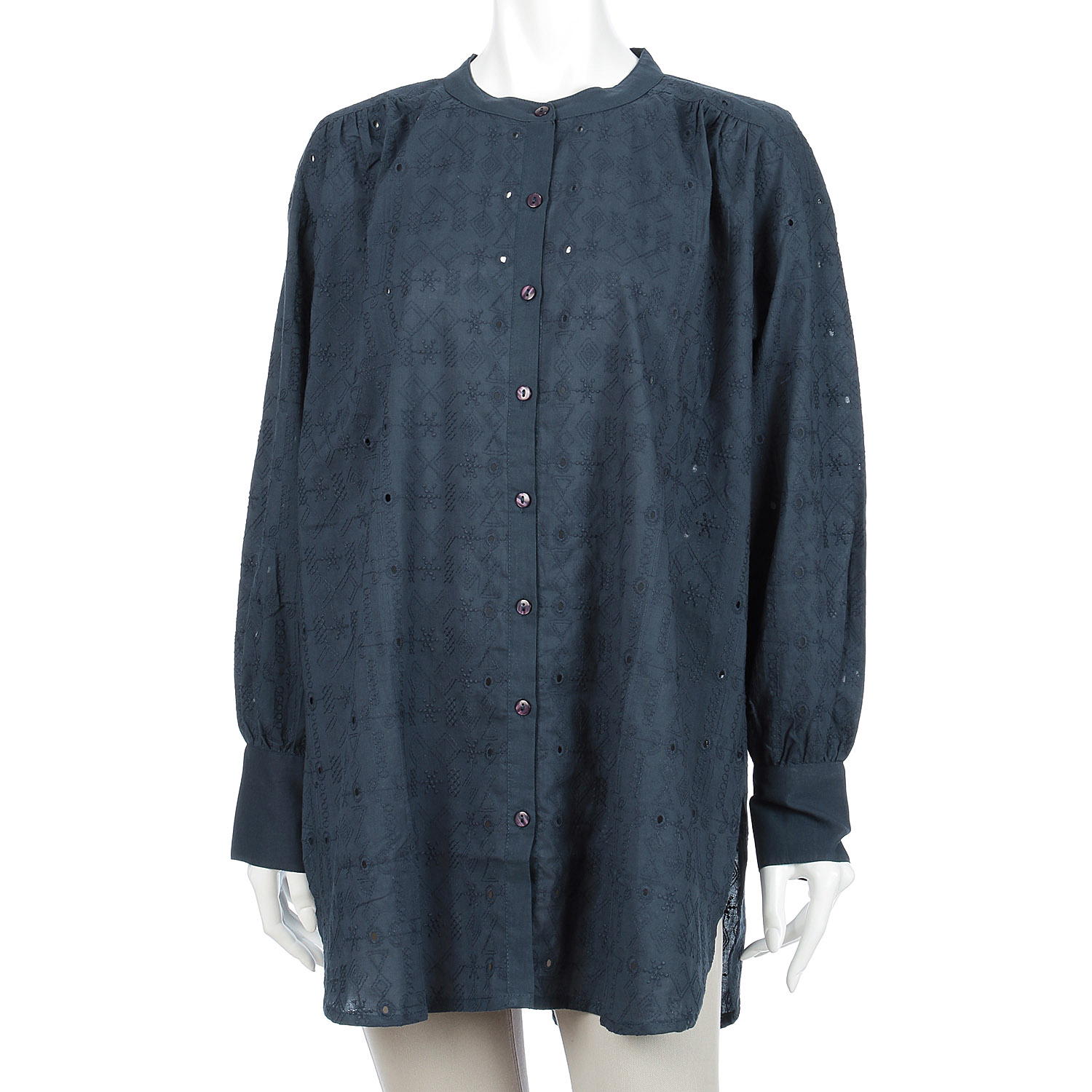 ノンノ チュニック キャンブリックシフリー刺繍＋キャンブリック無地 - 画像13