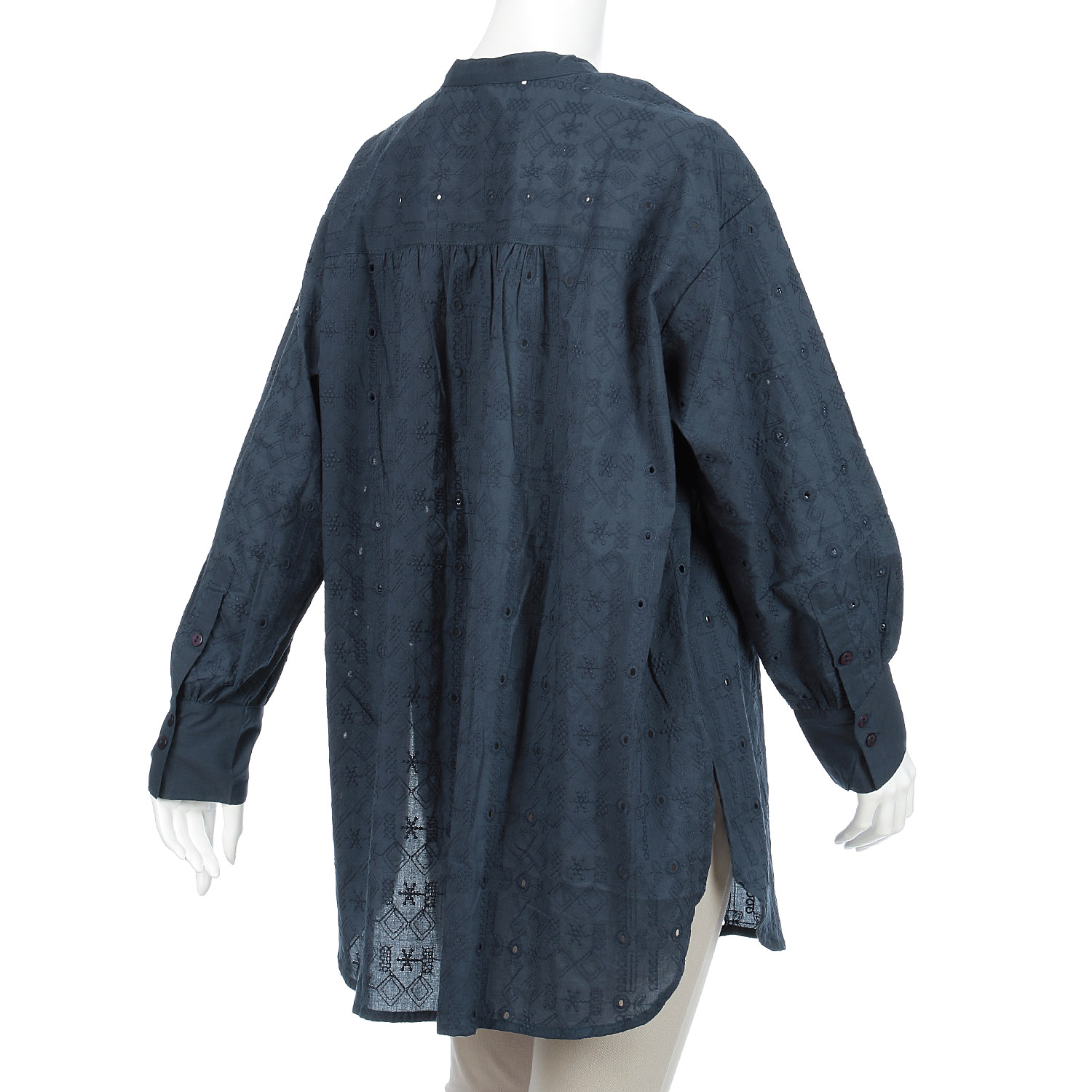 ノンノ チュニック キャンブリックシフリー刺繍＋キャンブリック無地 - 画像14