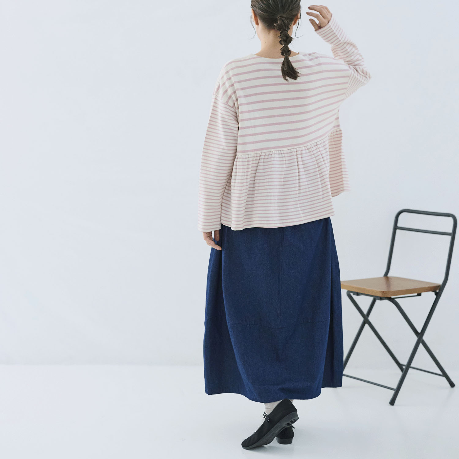 cloudnine ノンノ ボーダードッキングカットソープルオーバー - 画像12