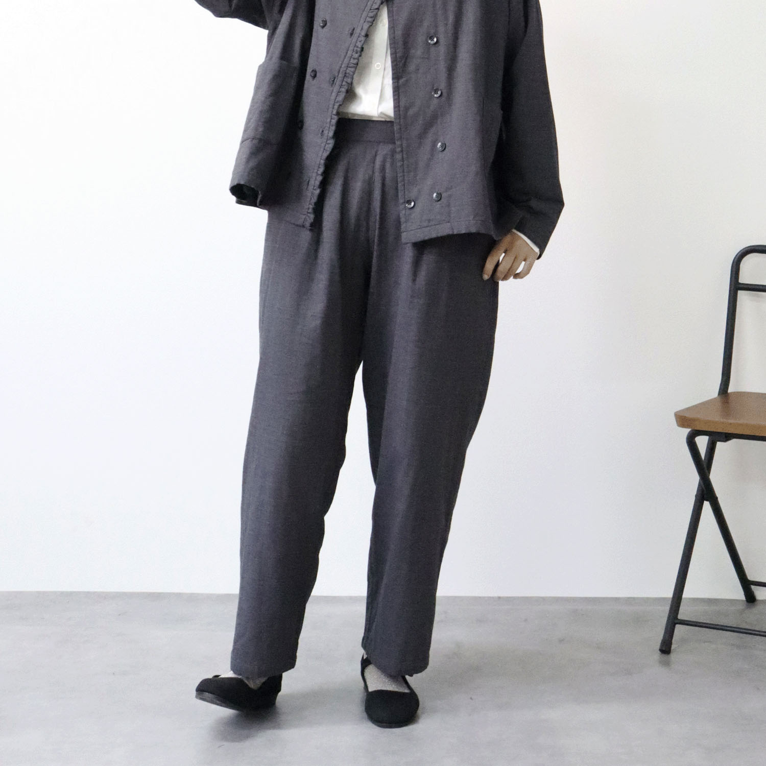 cloudnine ノンノ 10分丈テーパードパンツ - 画像6