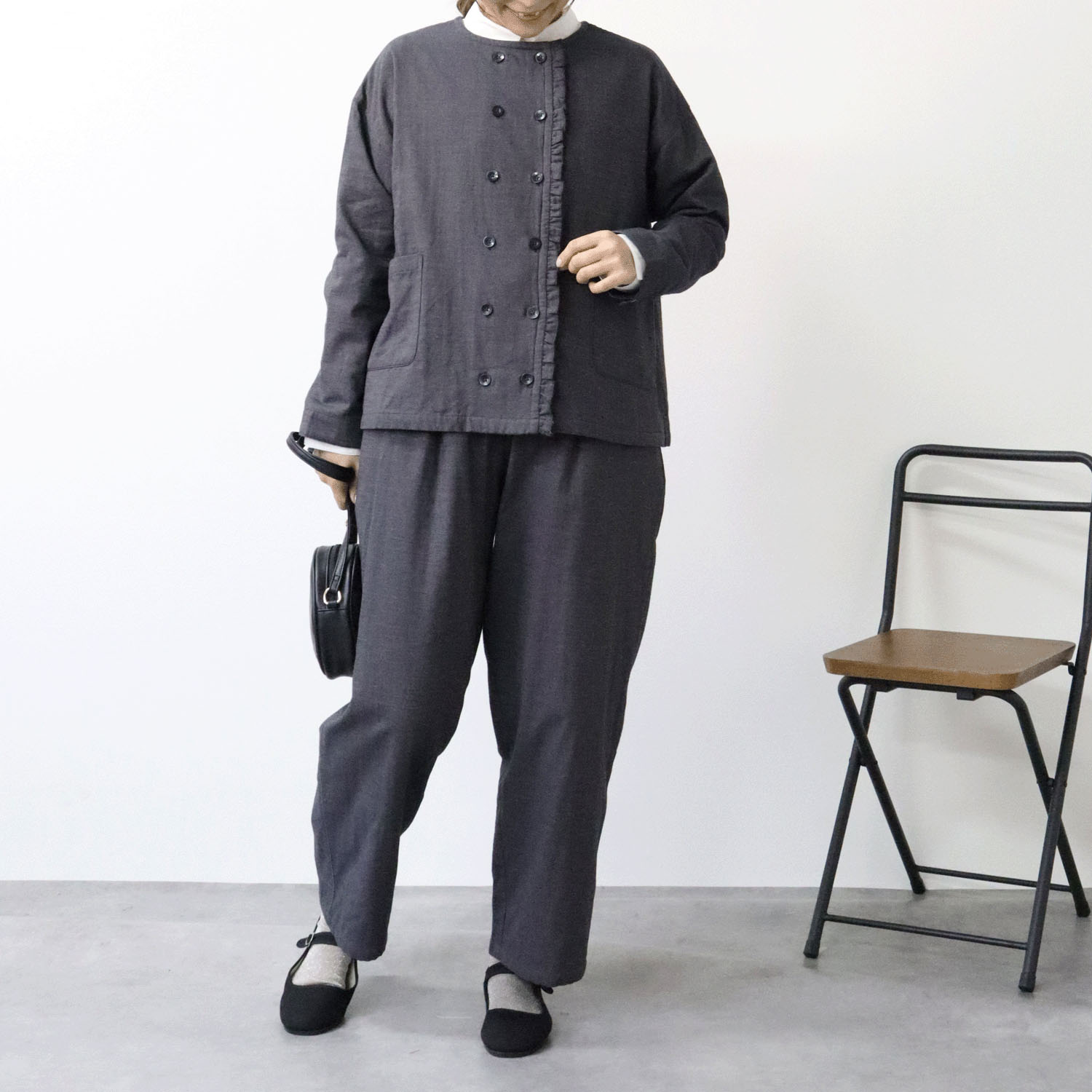 cloudnine ノンノ 10分丈テーパードパンツ - 画像9