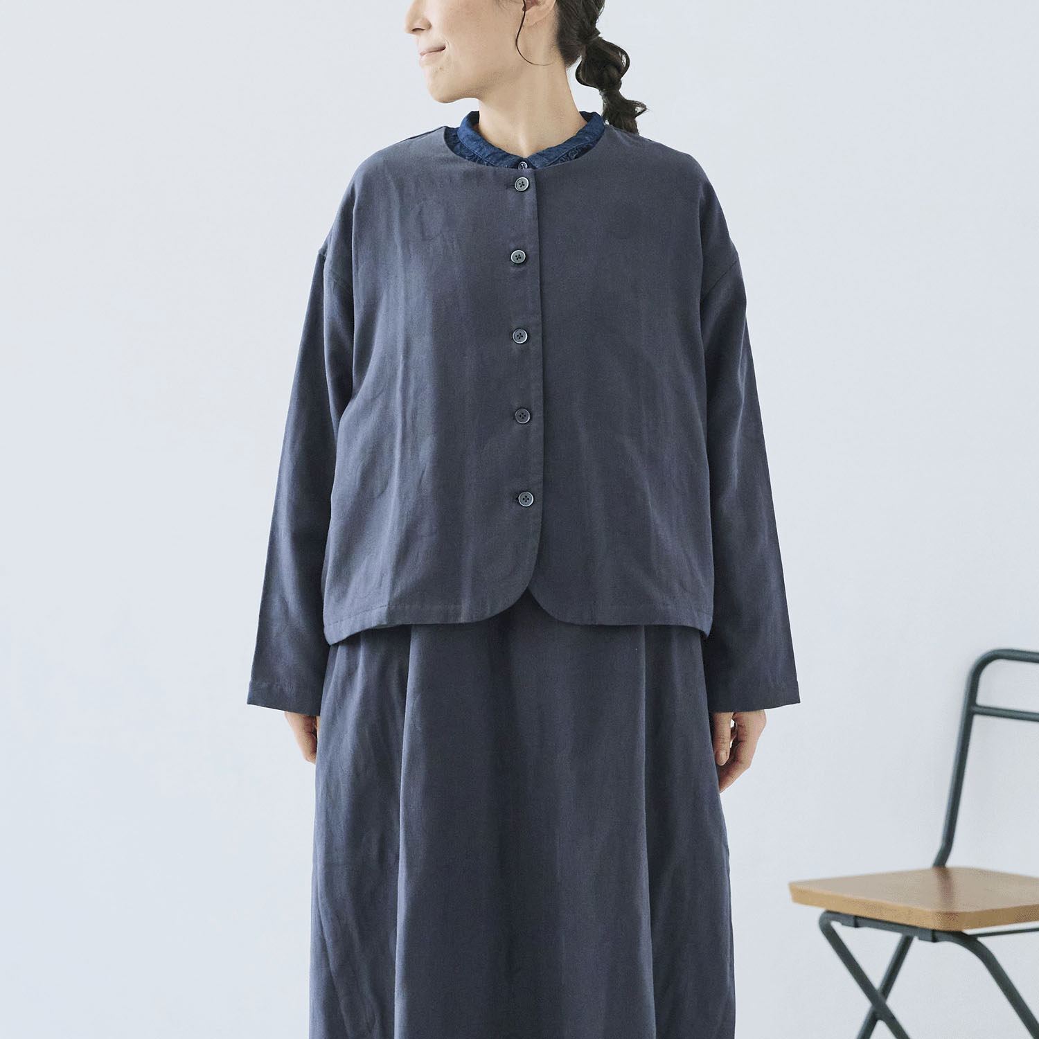 cloudnine ノンノ ジャカードドット柄ジャケット - 画像2