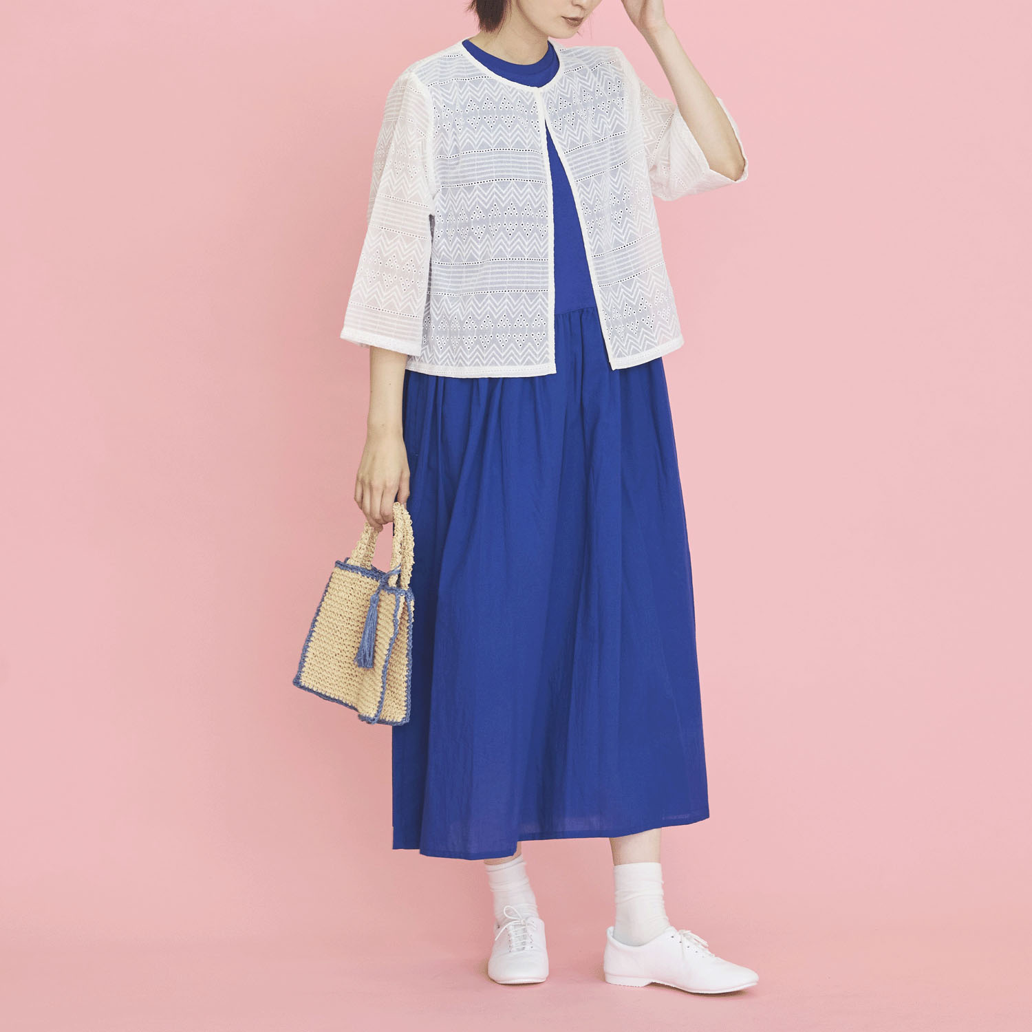 オーブ m．n 総刺繍ボレロ - 画像4