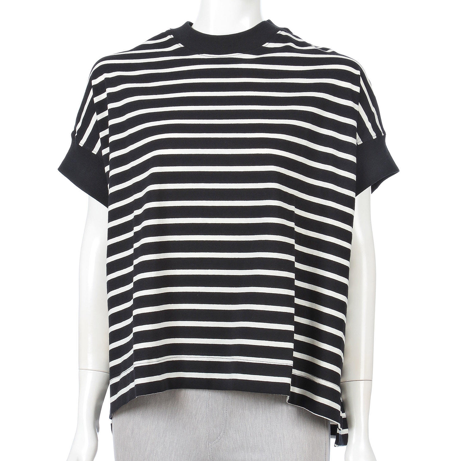 オーブ ヘビーウェイト天竺ボーダー半袖プルオーバー - 画像2