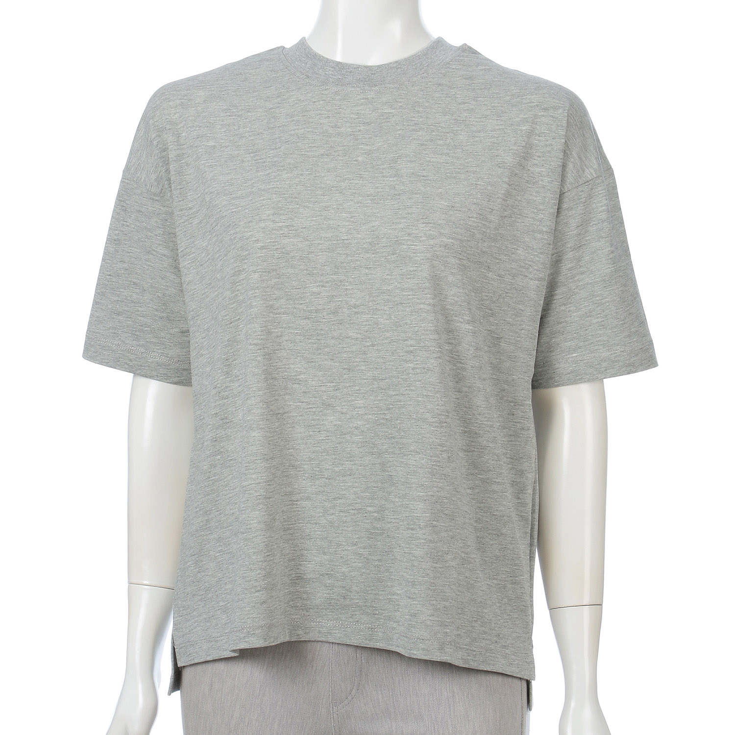 オーブ m．n 汗じみ軽減加工5分袖カットソー - 画像1