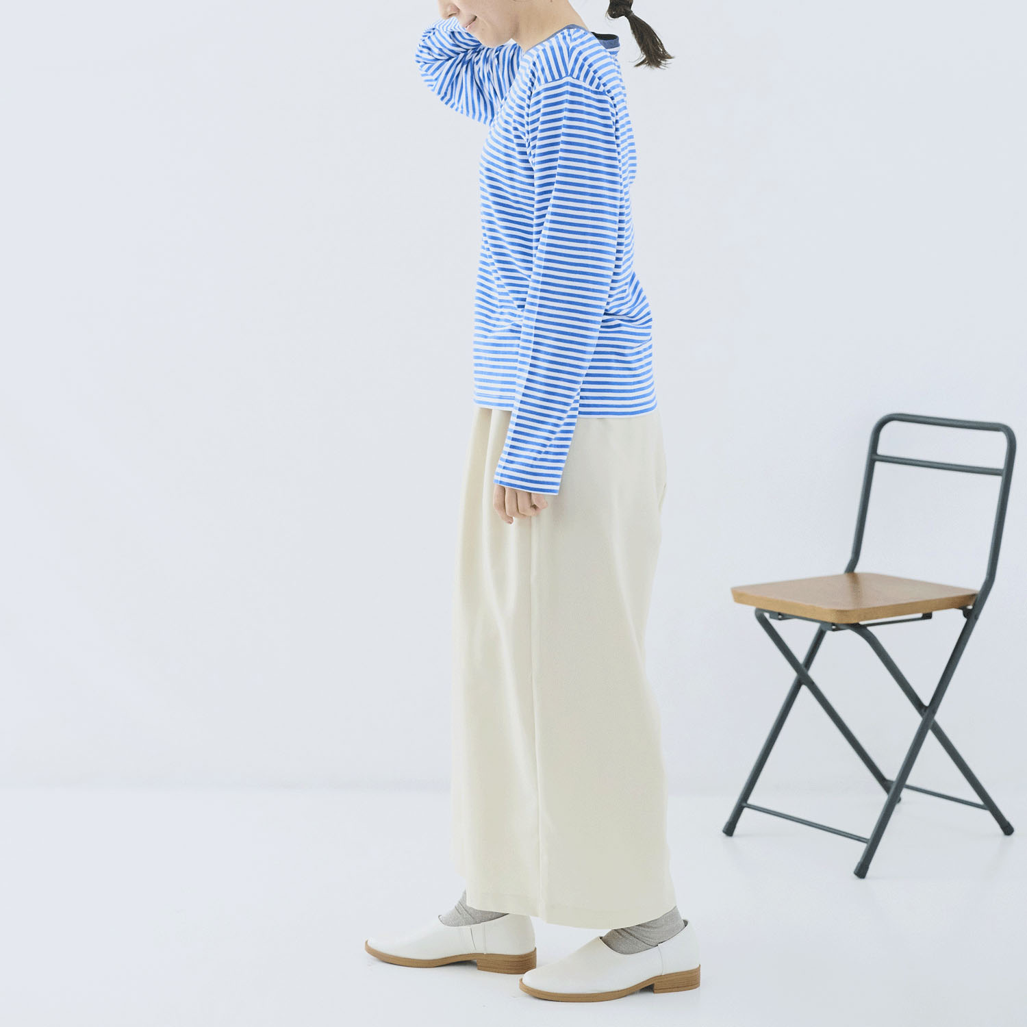 cloudnine ノンノ フレンチボーダーTシャツ - 画像17