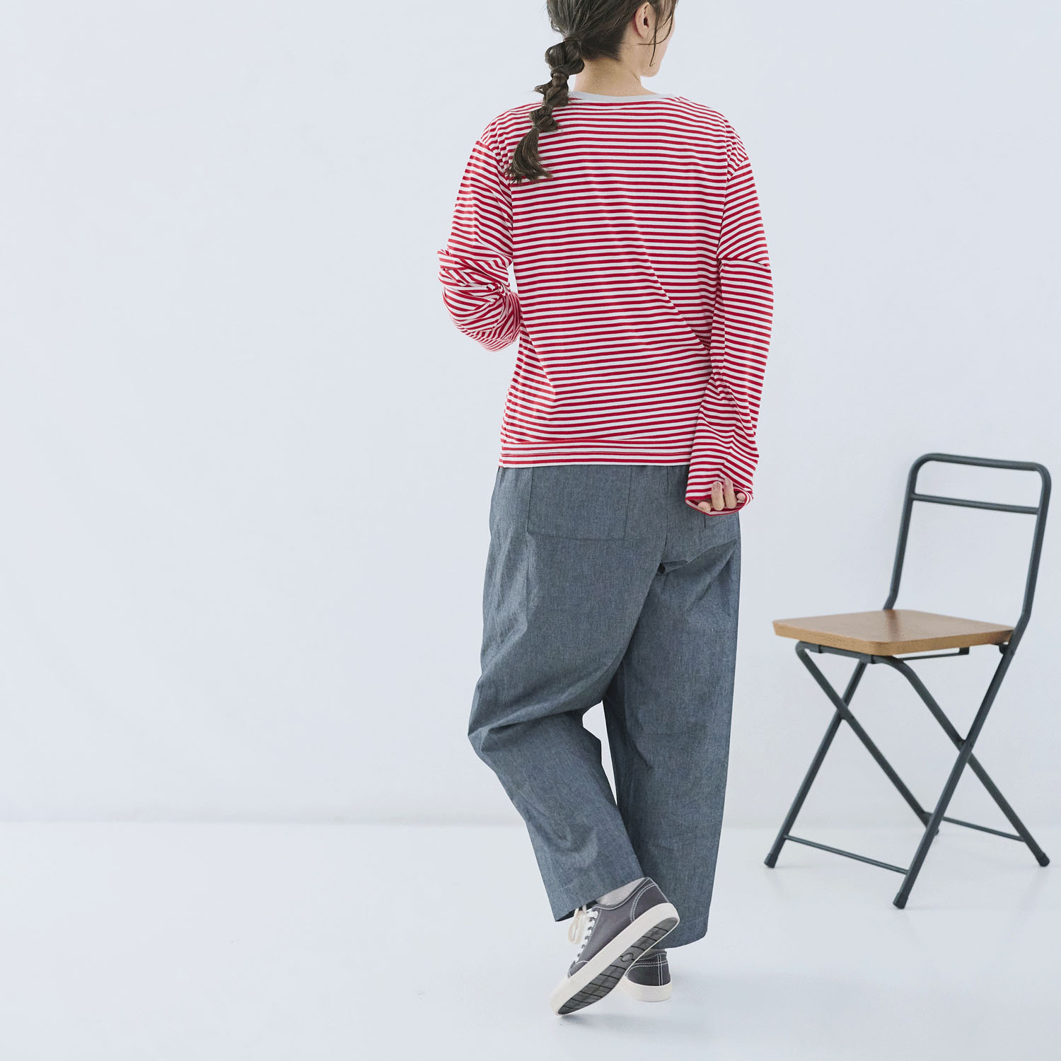 cloudnine ノンノ フレンチボーダーTシャツ - 画像8