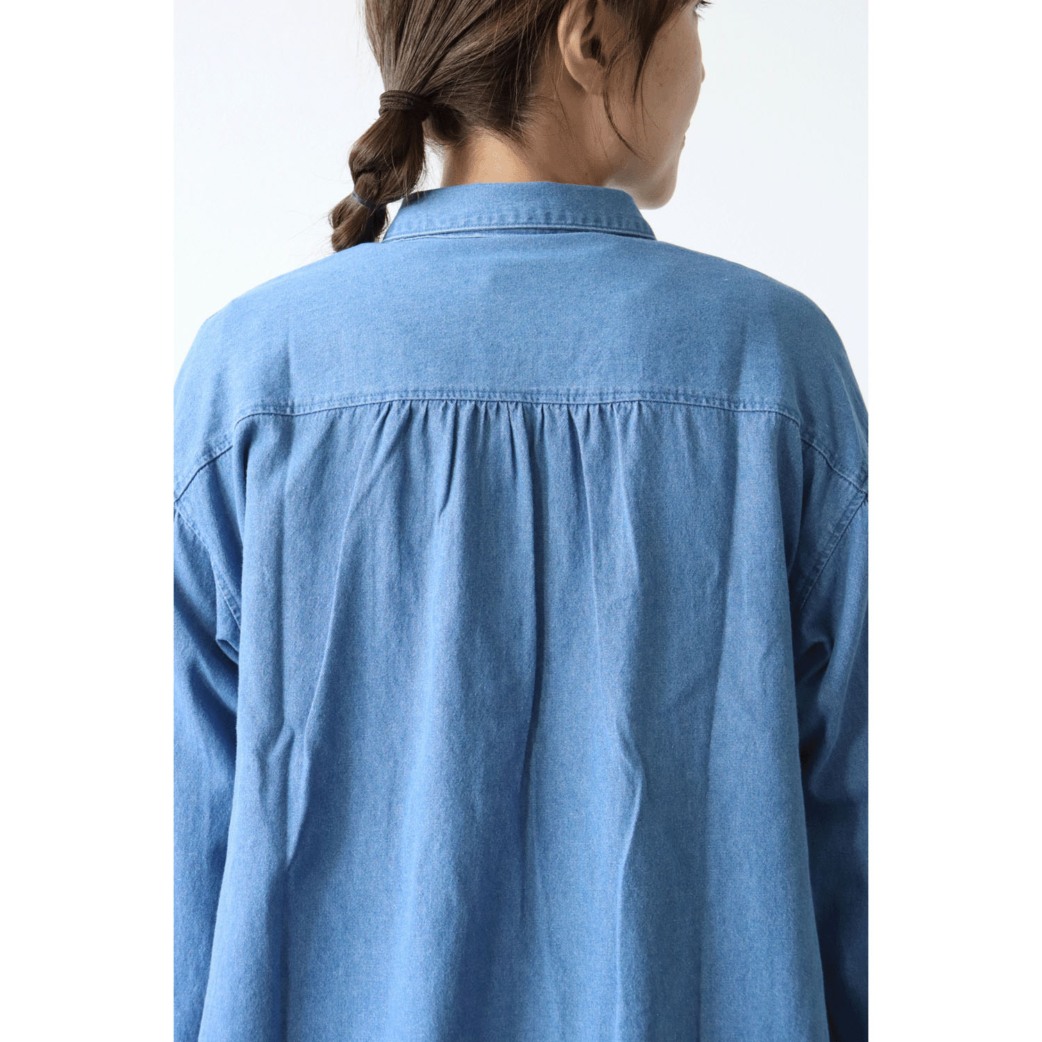 cloudnine ノンノ 布帛デニム刺繍ブラウス - 画像8