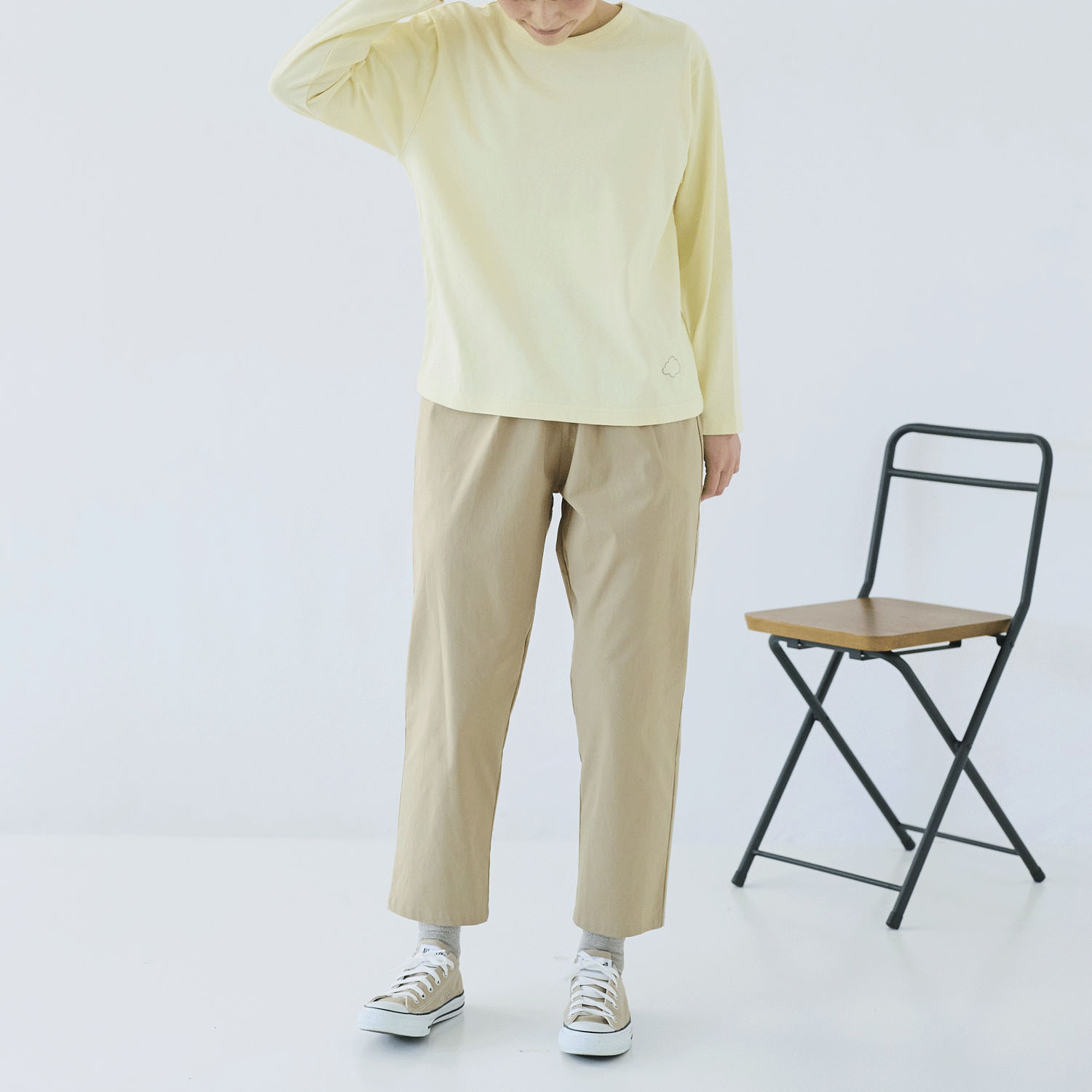 cloudnine ノンノ USAコットン雲刺繍カットソー - 画像17