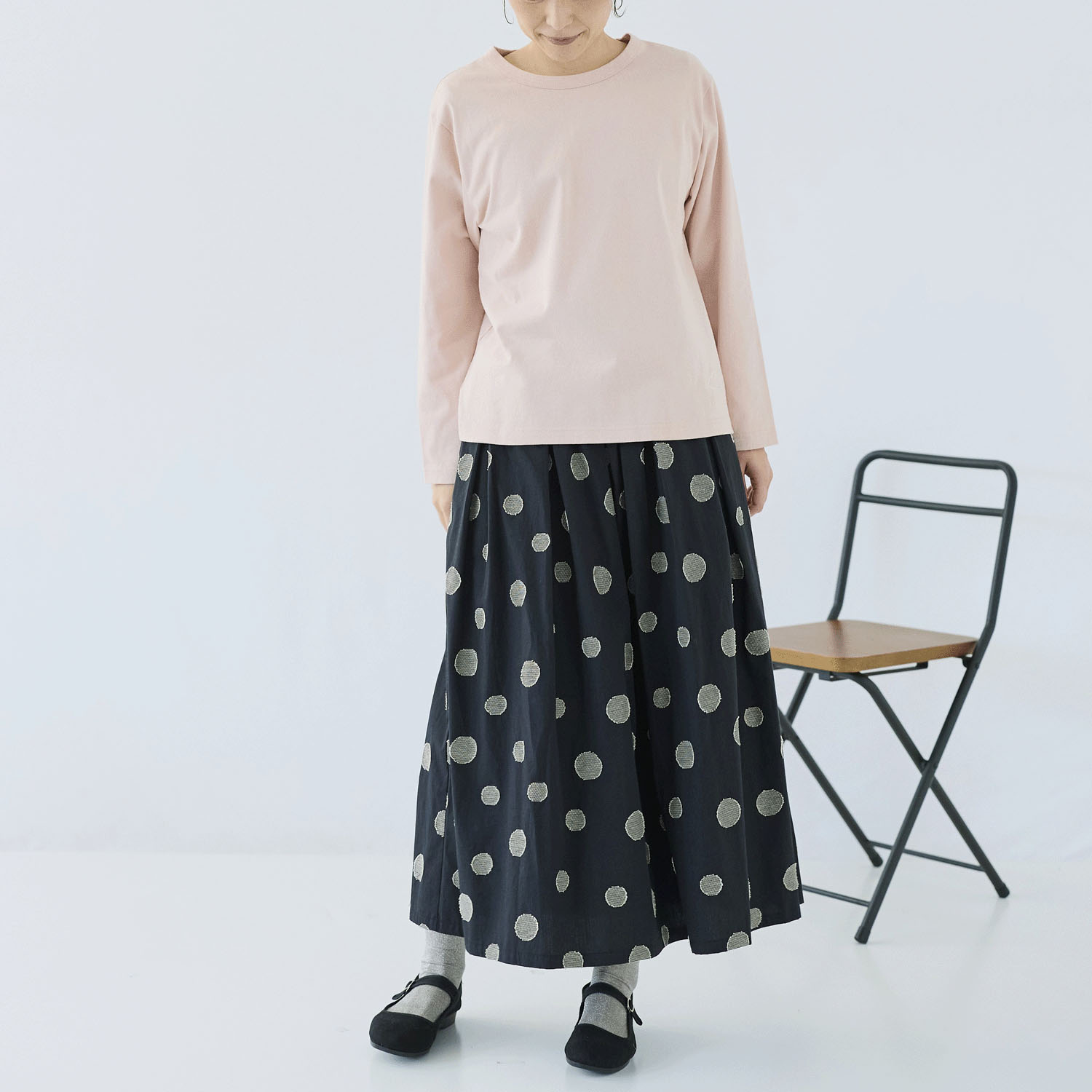 cloudnine ノンノ USAコットン雲刺繍カットソー - 画像6