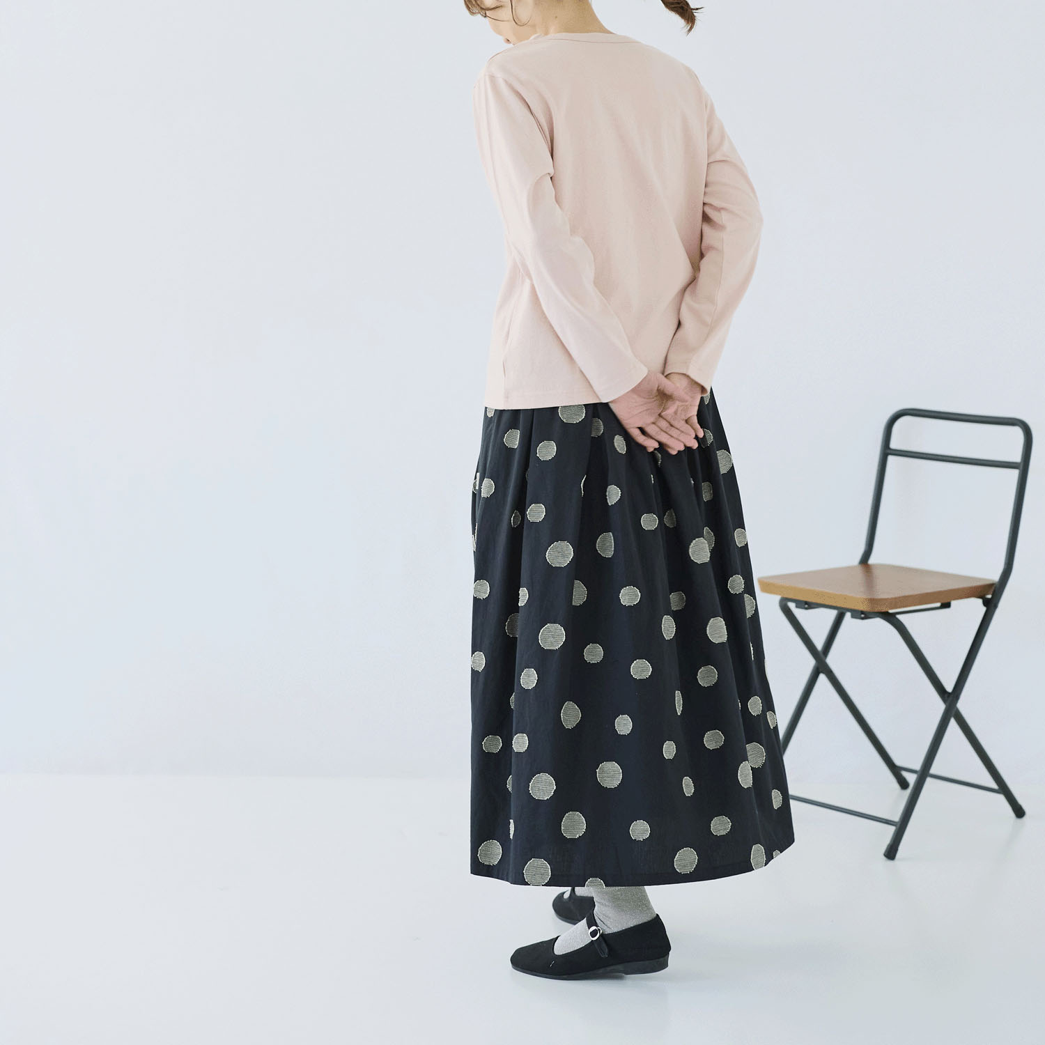 cloudnine ノンノ USAコットン雲刺繍カットソー - 画像8