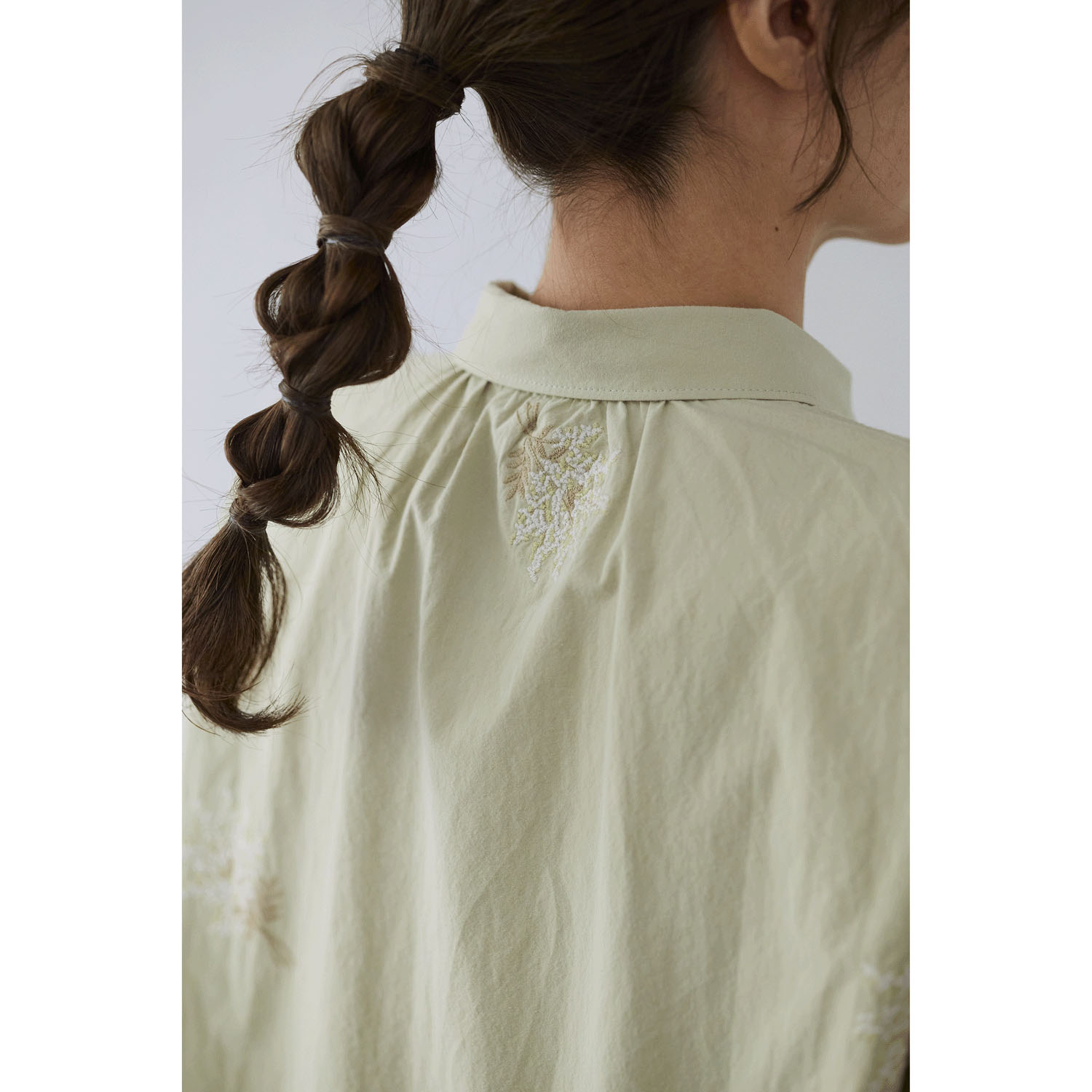 cloudnine ノンノ ミモザ刺繍7分袖ブラウス - 画像12