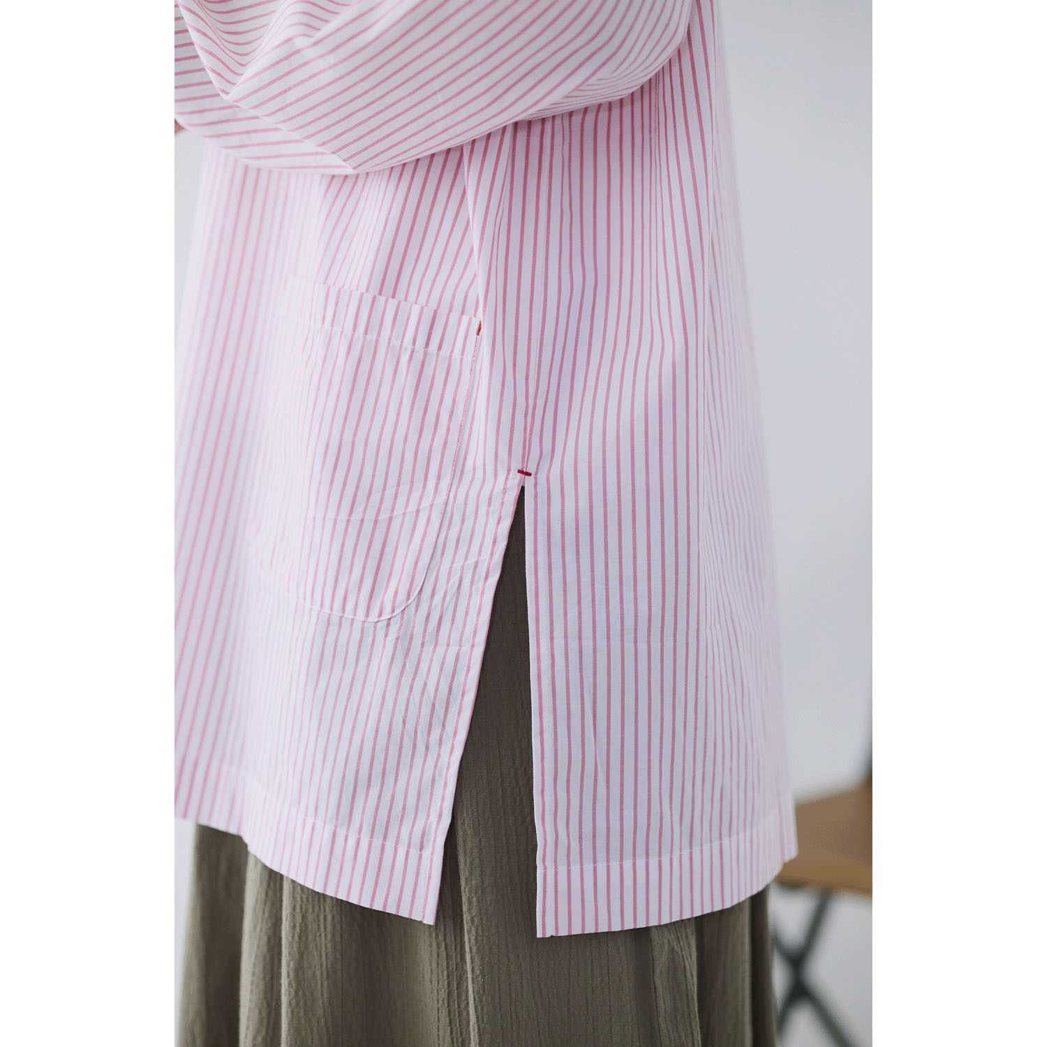 cloudnine ノンノ コットンブロード柄 かっぽう着 - 画像18