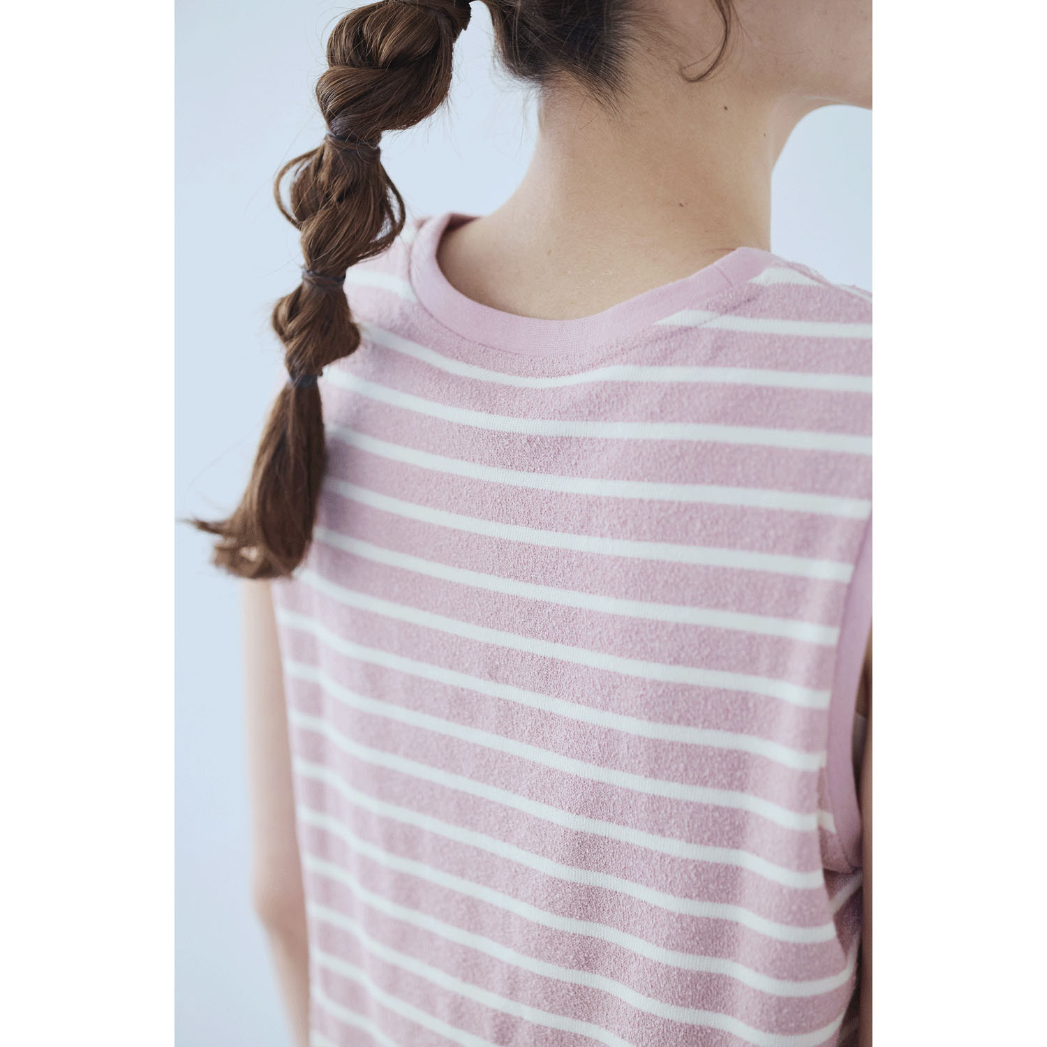 cloudnine ノンノ 染ブークレボーダータンクトップ - 画像12