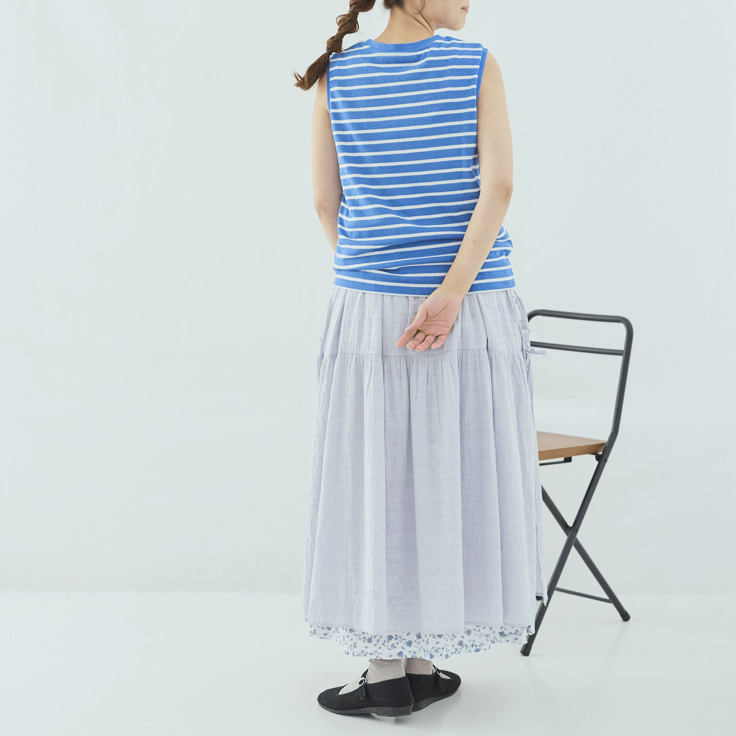 cloudnine ノンノ 染ブークレボーダータンクトップ - 画像17