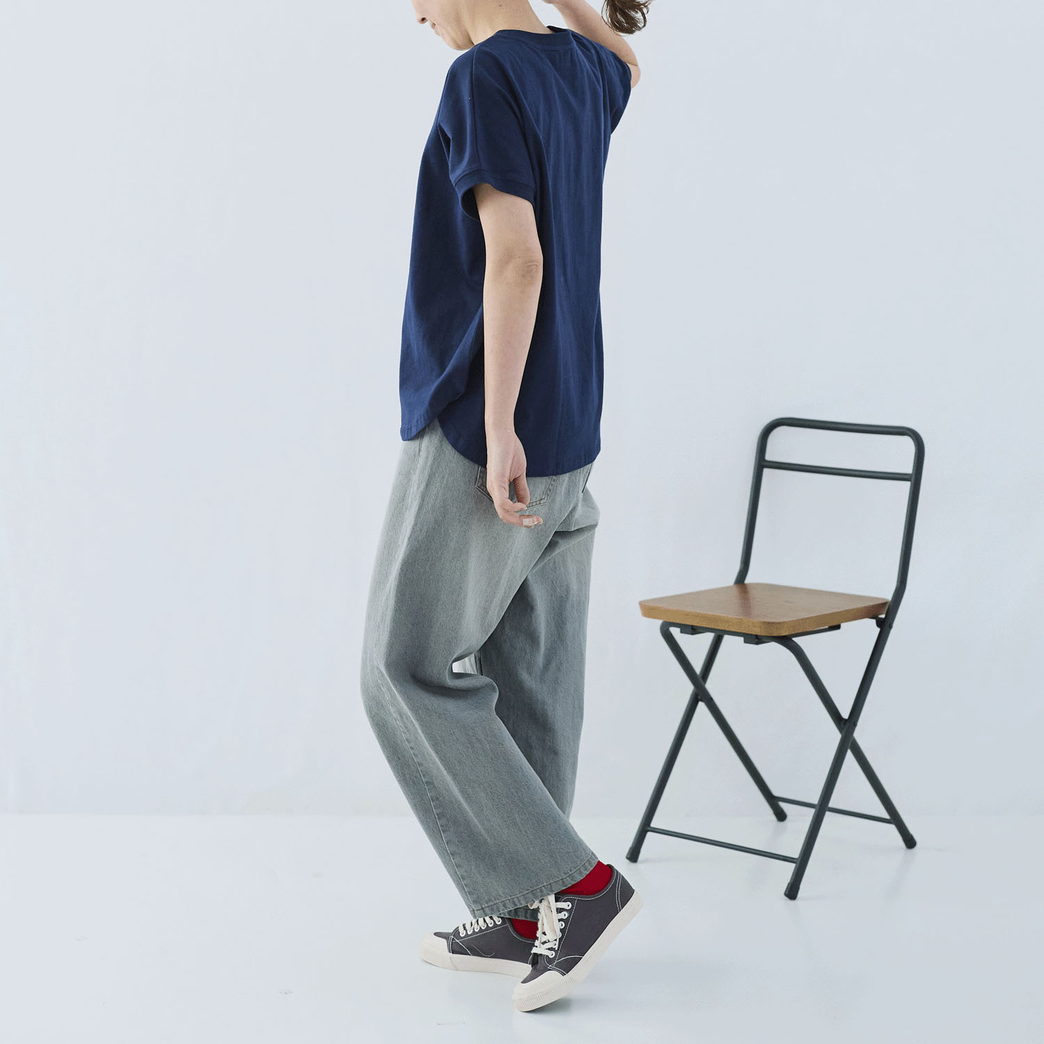 cloudnine ノンノ ロゴ刺繍フレンチスリーブカットソー - 画像17