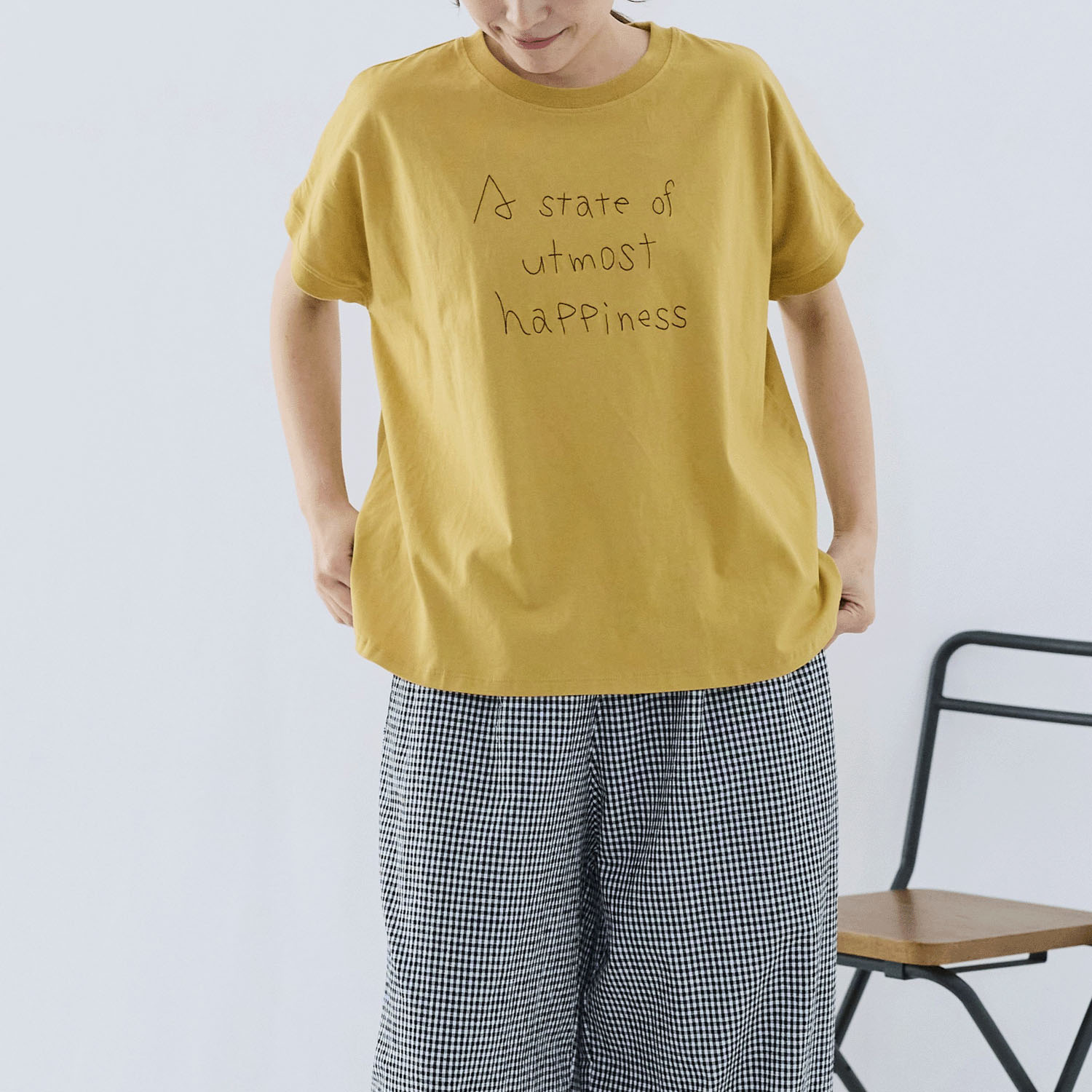 cloudnine ノンノ ロゴ刺繍フレンチスリーブカットソー - 画像1