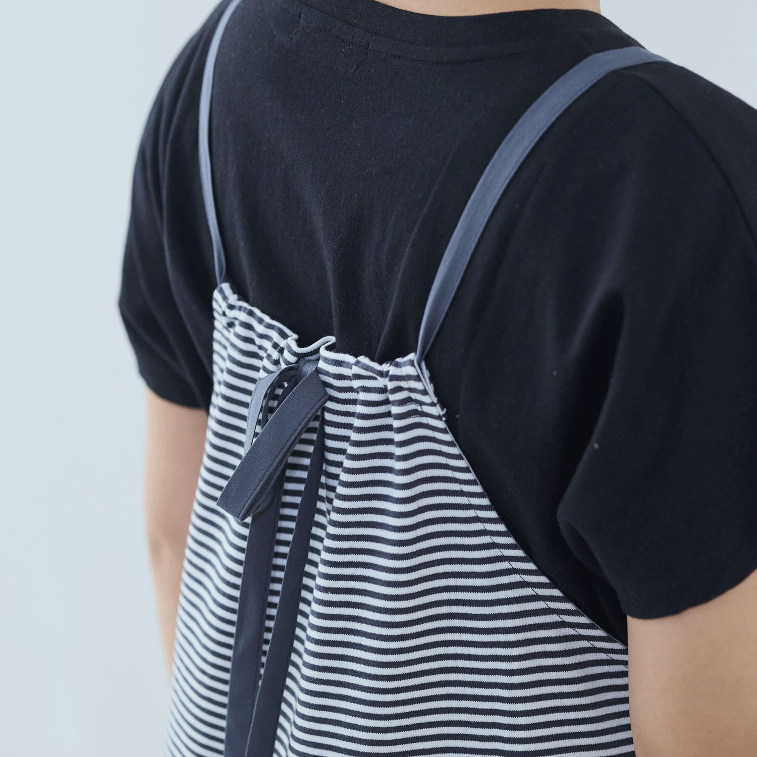 cloudnine 綿天竺 果物刺繍入りワンピースエプロン - 画像6