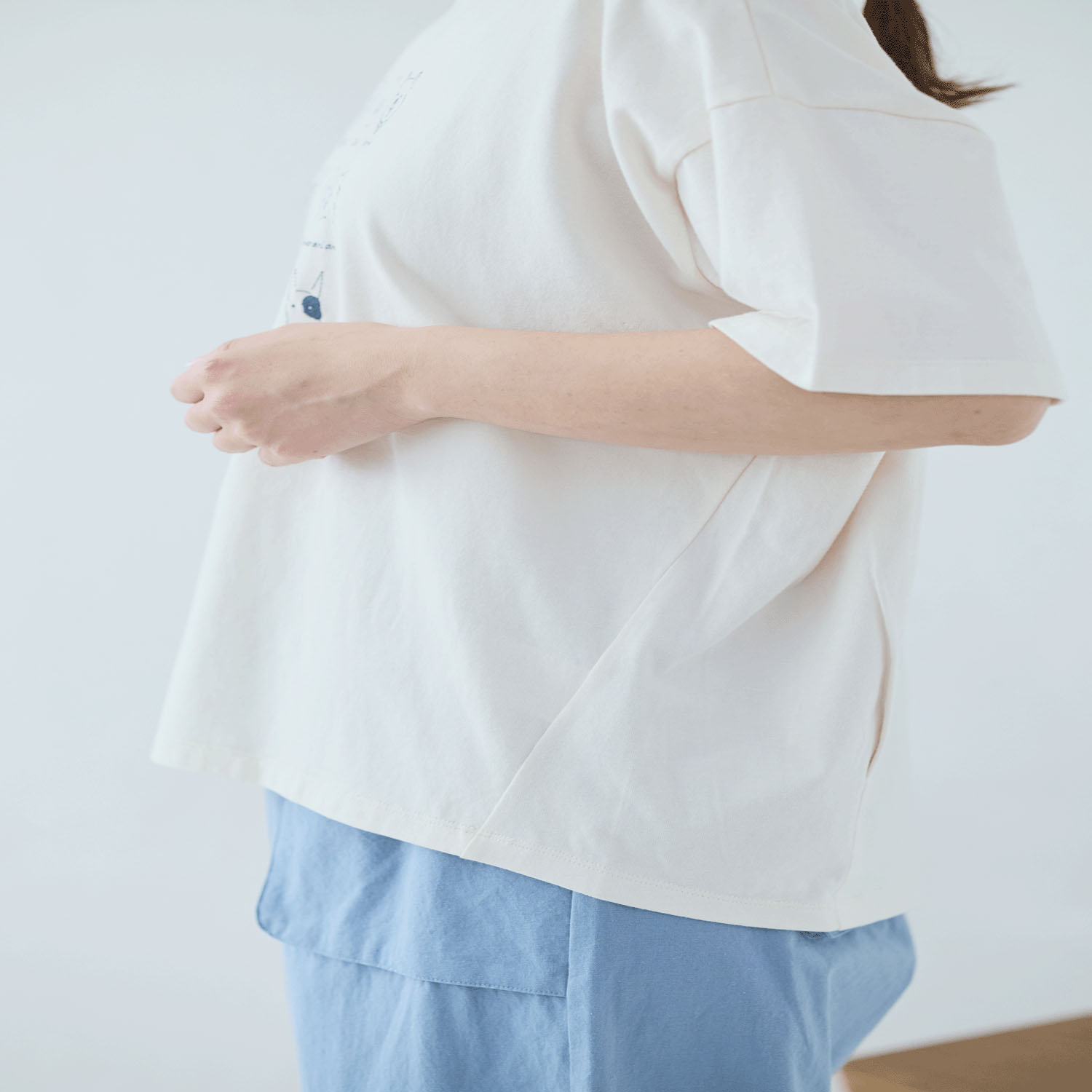 cloudnine UVカット犬刺繍入りTシャツ - 画像11