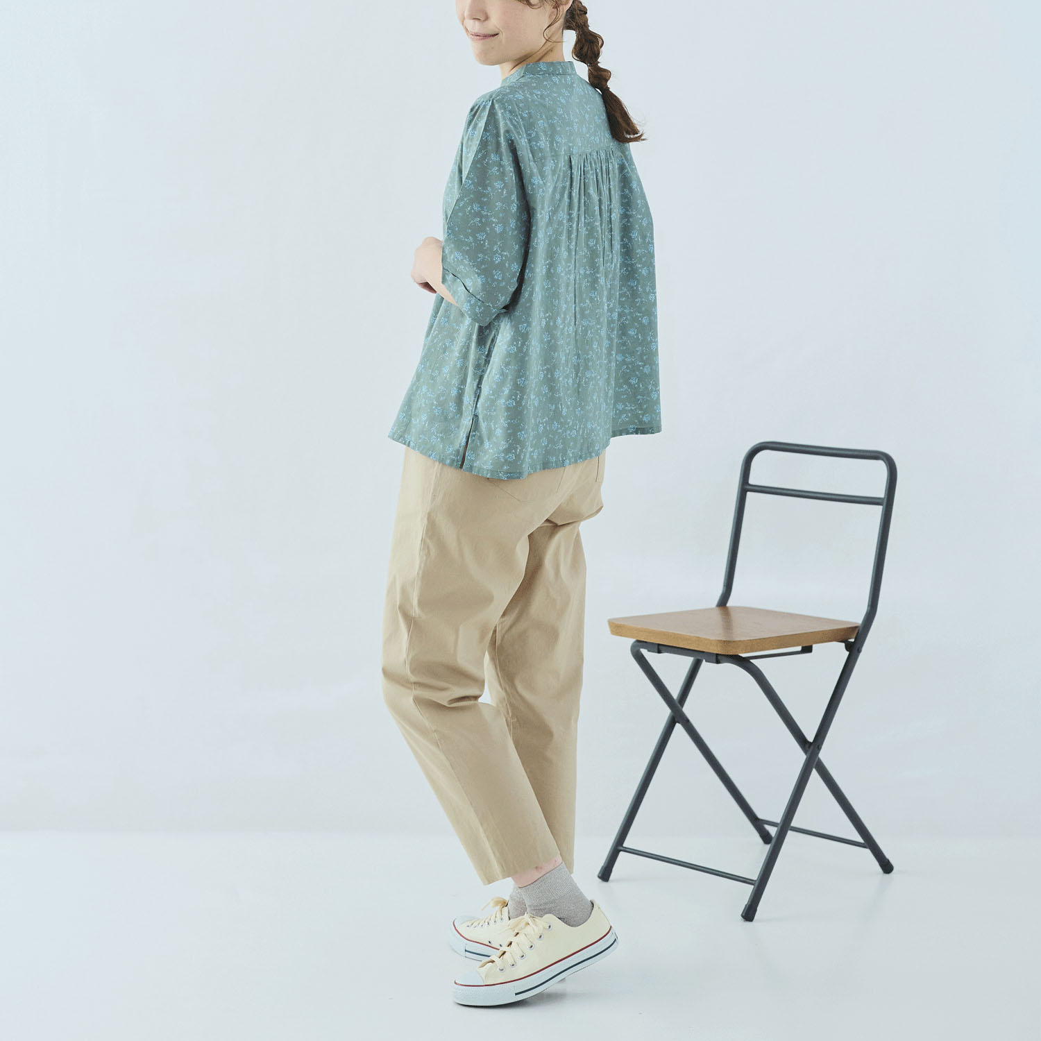 cloudnine 60キャンブリック花柄pt．ブラウス - 画像14