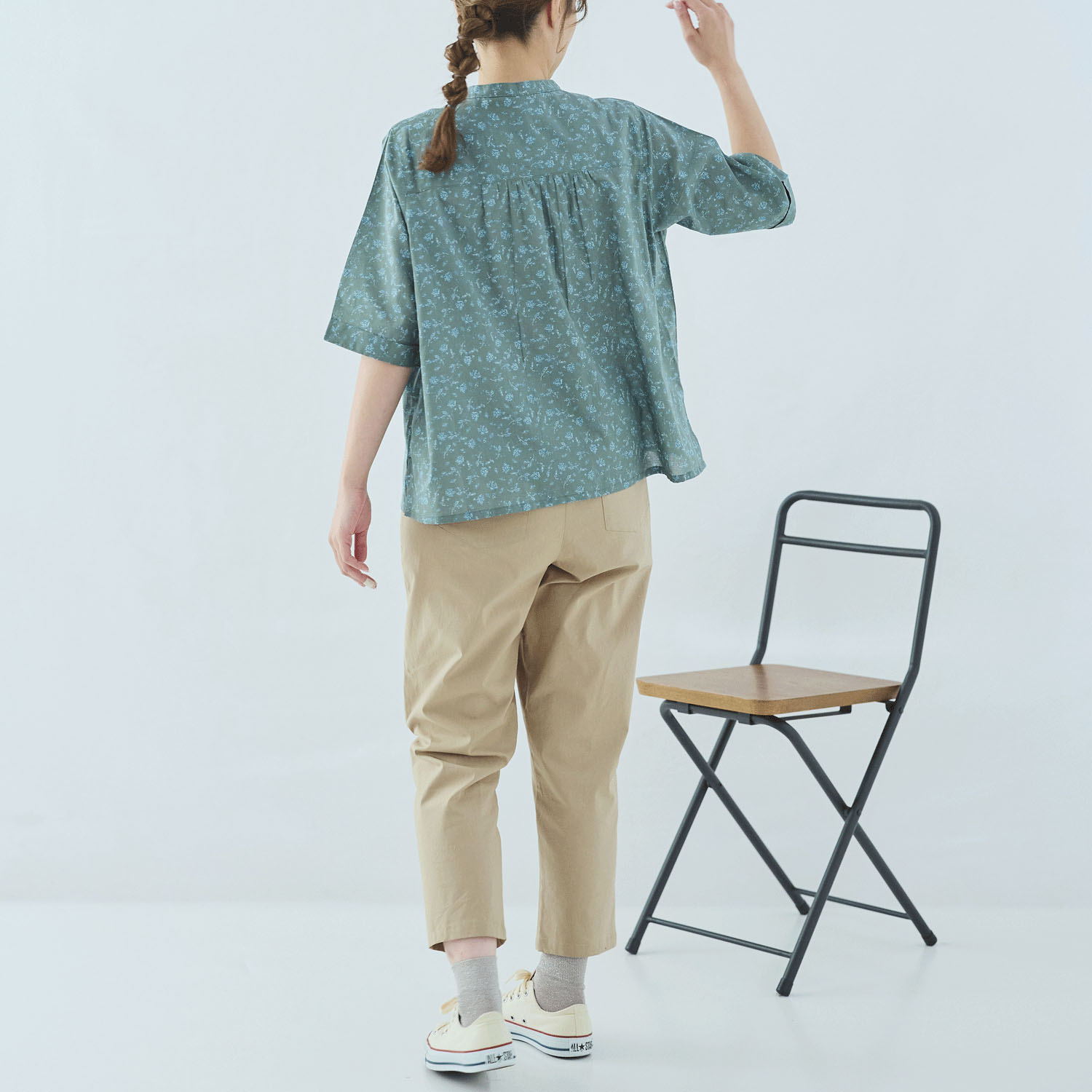 cloudnine 60キャンブリック花柄pt．ブラウス - 画像15