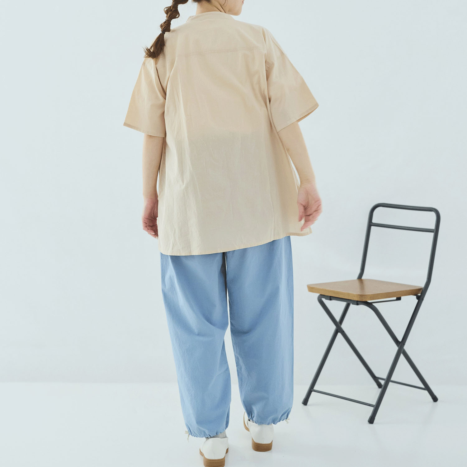 cloudnine 60キャンブリックシフリー刺繍入り前開きチュニック - 画像14