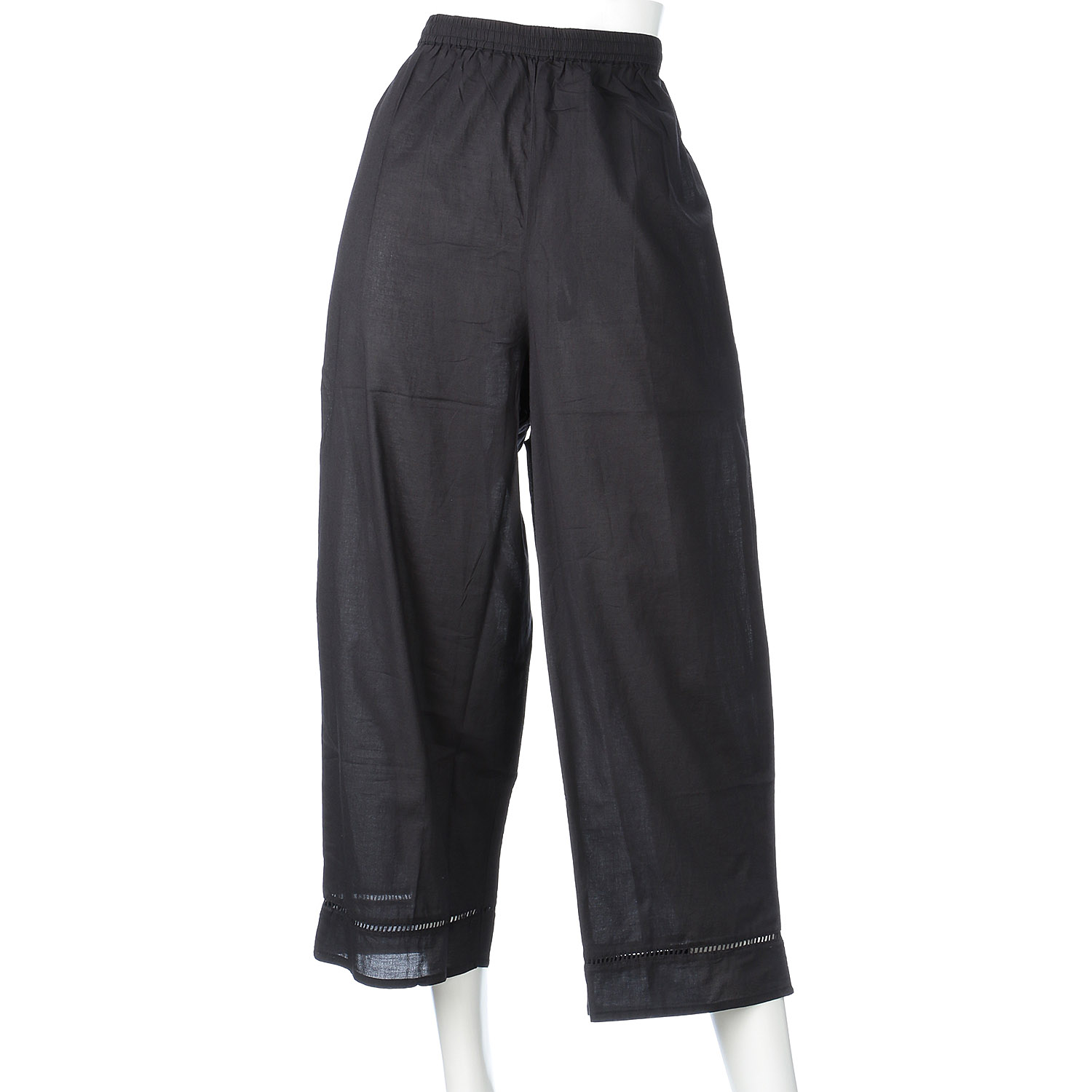 オーブ m．n 裾はしごレースぺチパンツ - 画像2