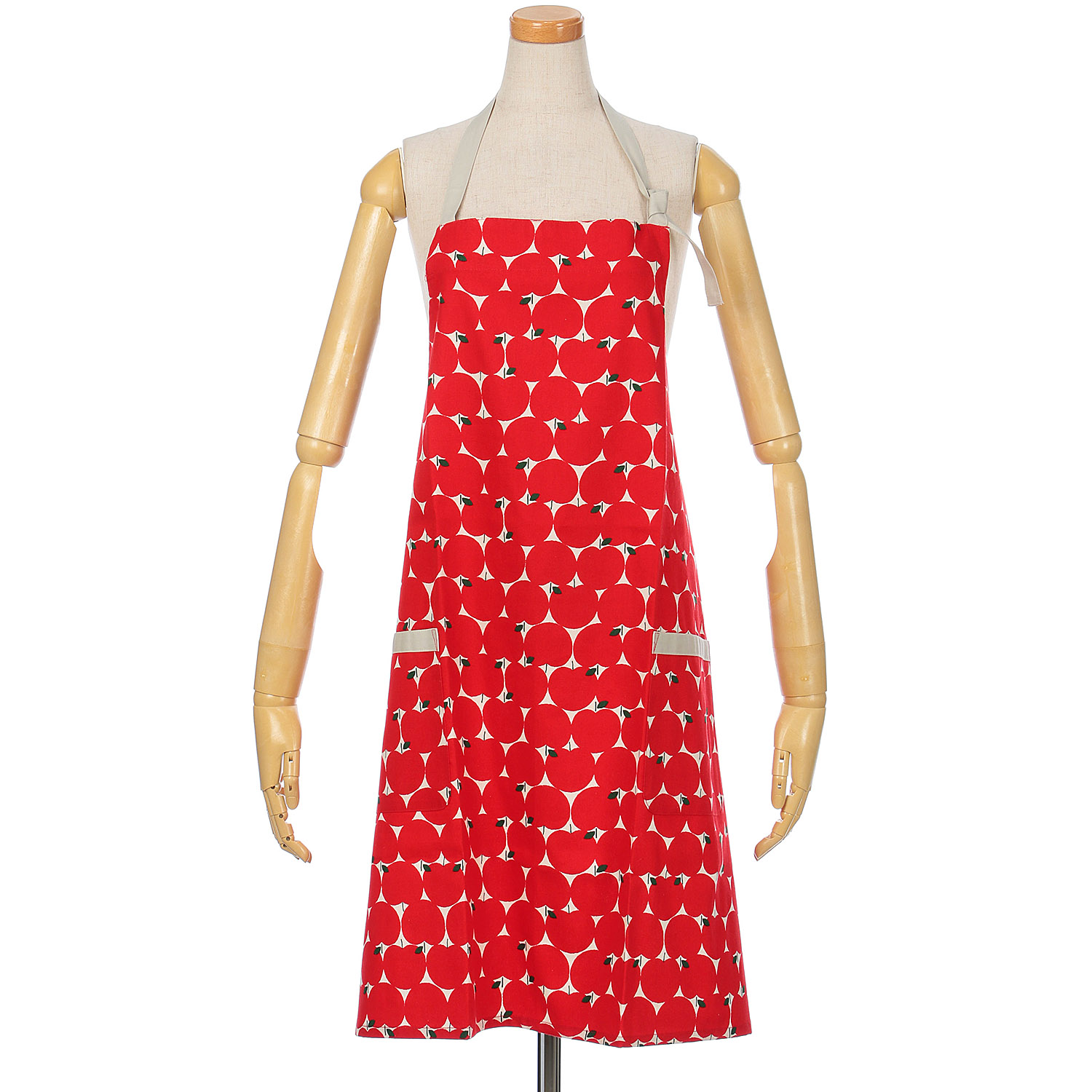 ポポシ― アップルドットエプロン