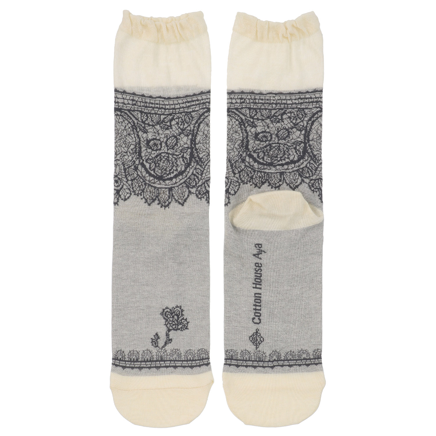 AYAソックス・レース柄 - 画像2