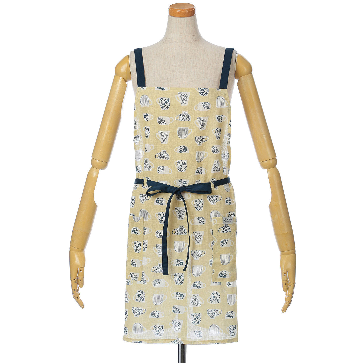 パンドール カップ柄ショートエプロン - 画像3