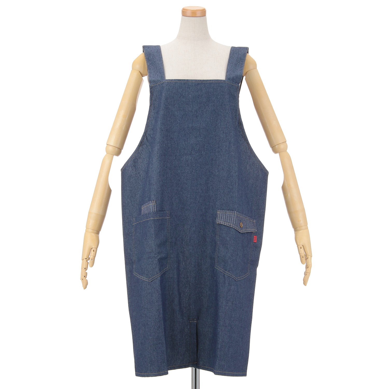 naturic デニム男女兼用エプロン - 画像3