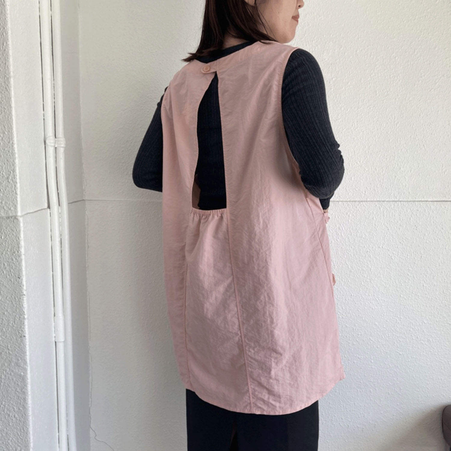 ナイロンリボン花エプロン - 画像10