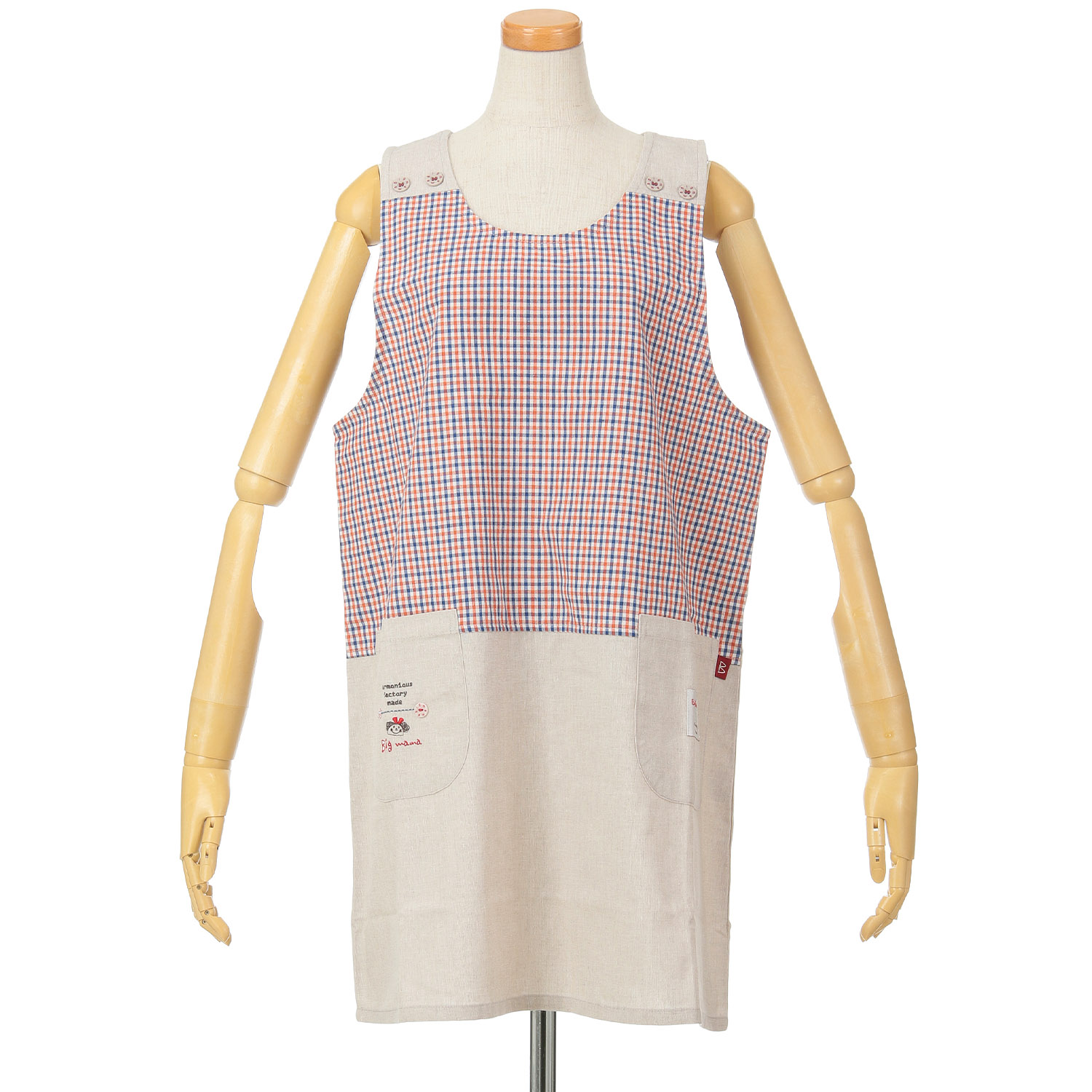 ビッグママ ラン型カブリエプロン - 画像3