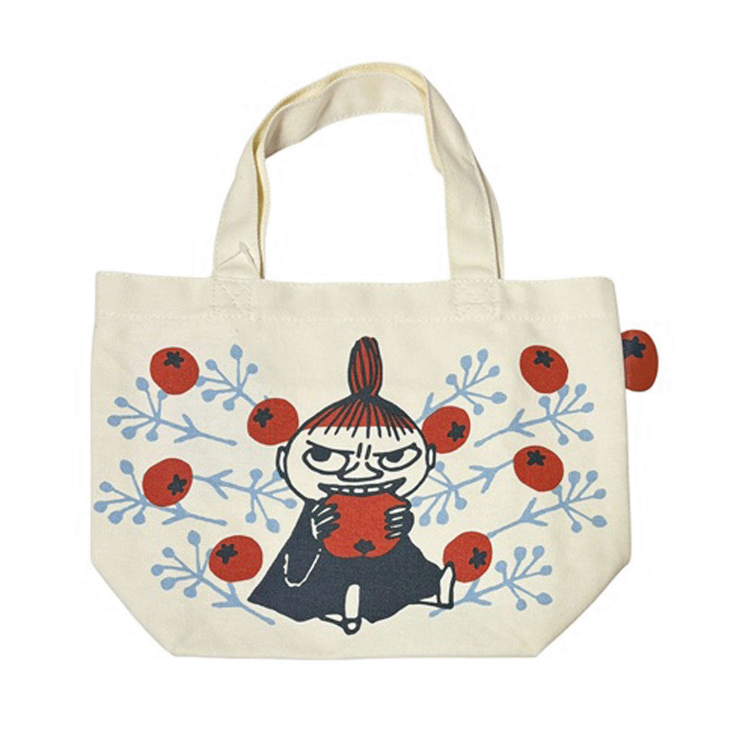 ムーミン カラーマチ付きバッグ くだもの - 画像1