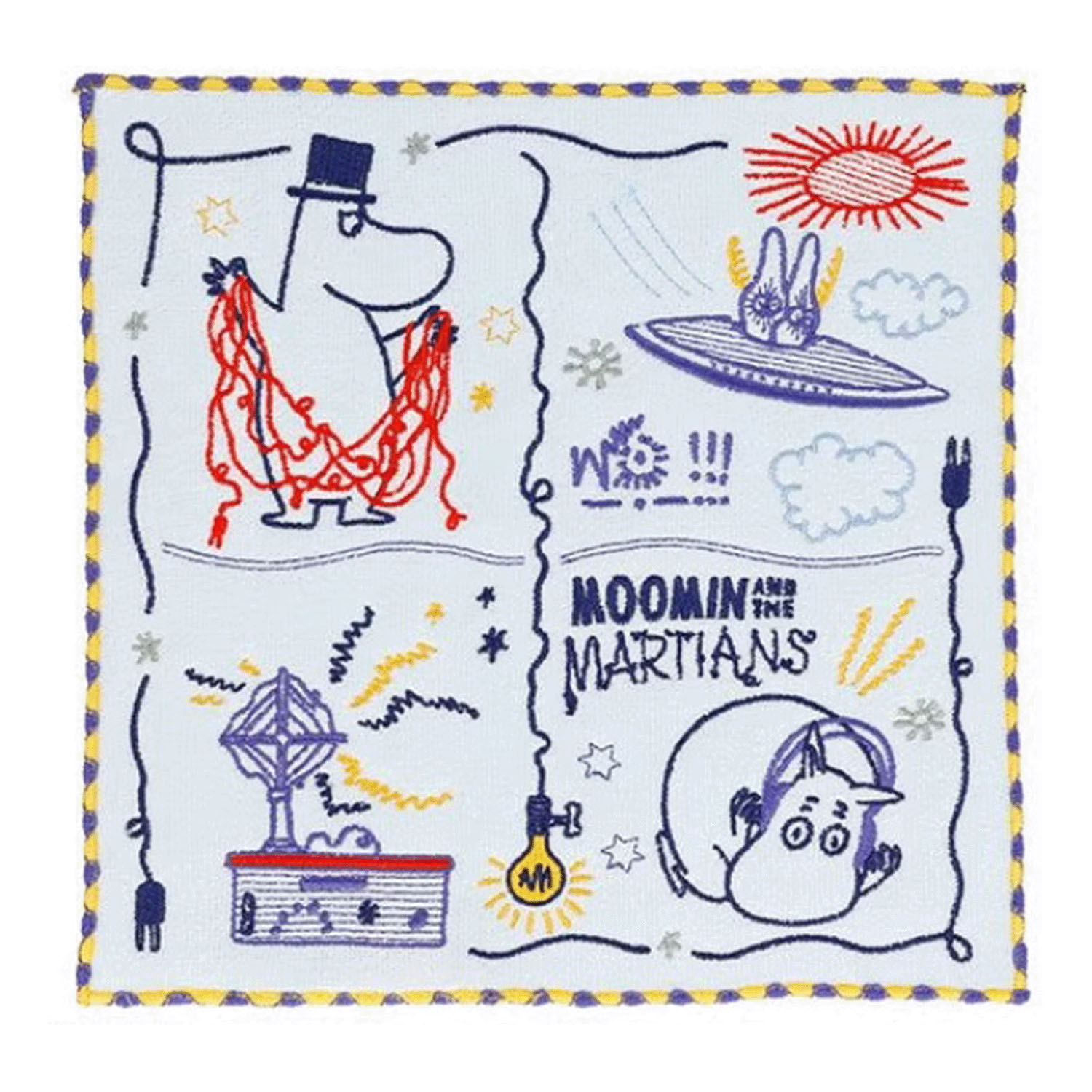 ムーミン タオルハンカチ マーシアン - 画像1