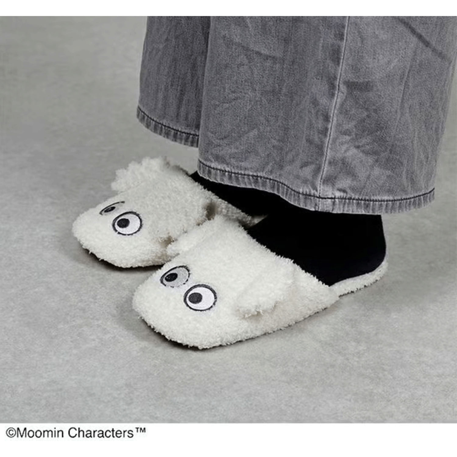 ムーミン フェイススリッパ ニョロニョロ - 画像4