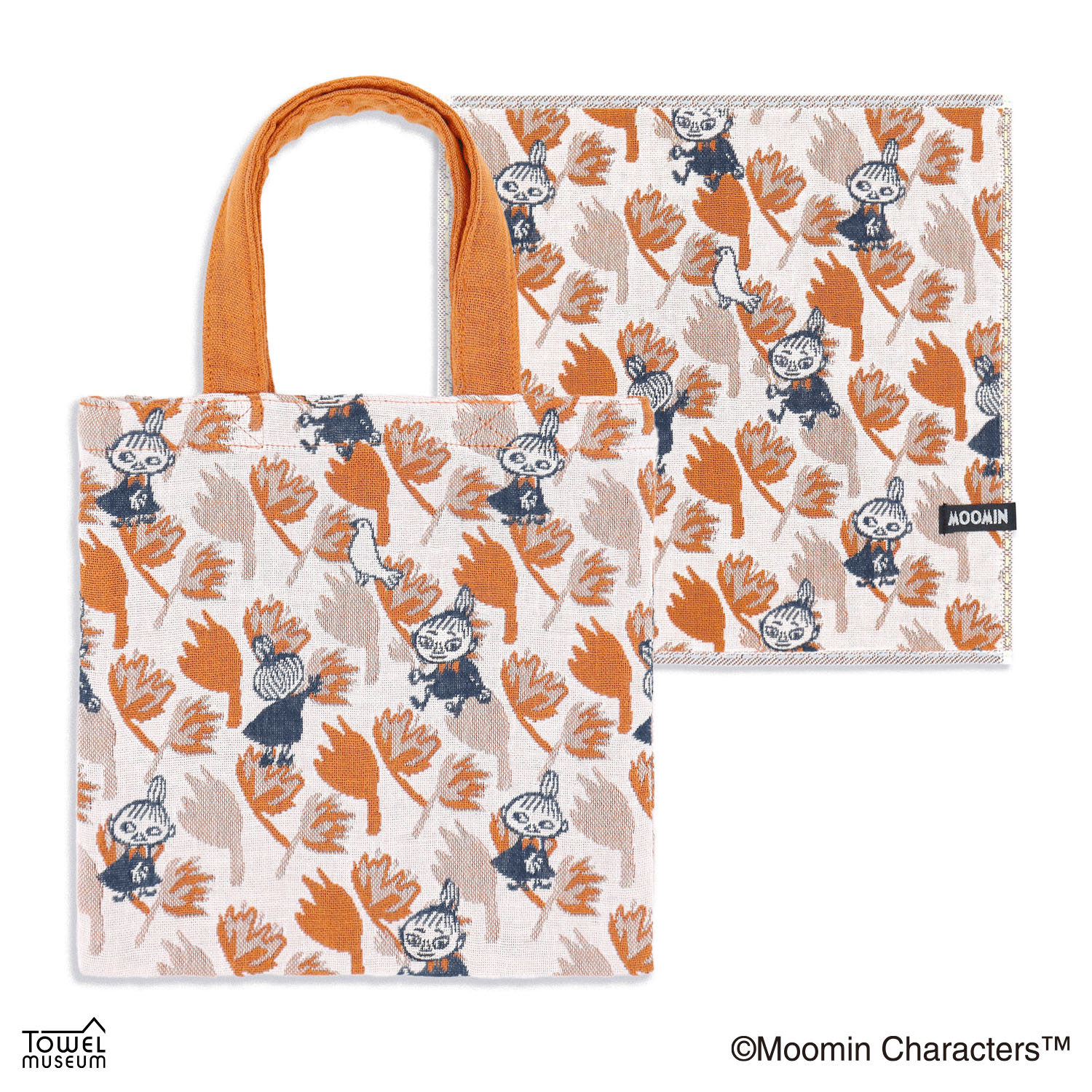 ムーミン おすまし顔のリトルミイ ミニバッグ オレンジ - 画像2