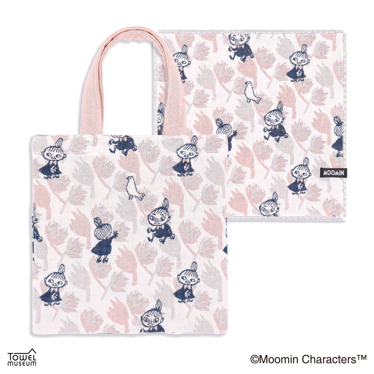 ムーミン おすまし顔のリトルミイ ミニバッグ ピンク - 画像2