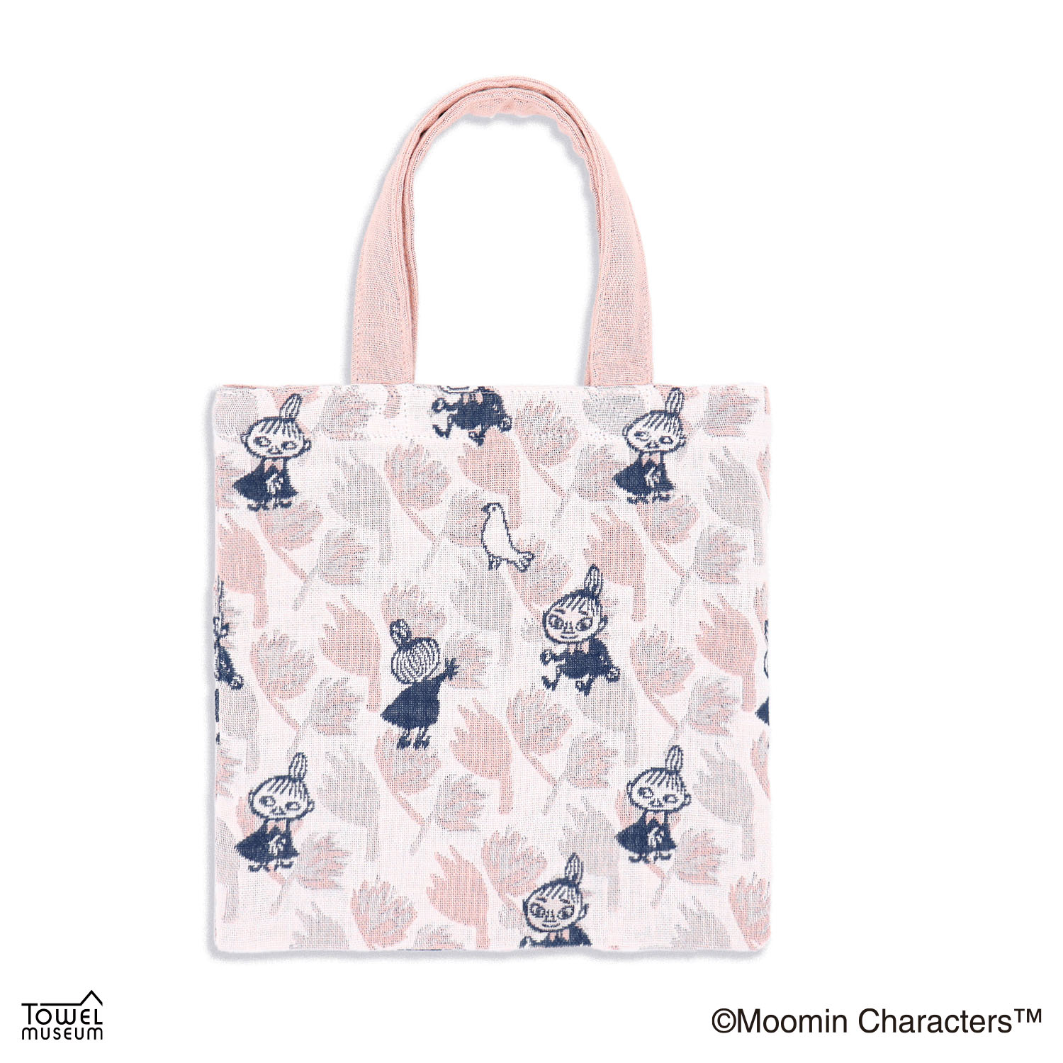 ムーミン おすまし顔のリトルミイ ミニバッグ ピンク - 画像1