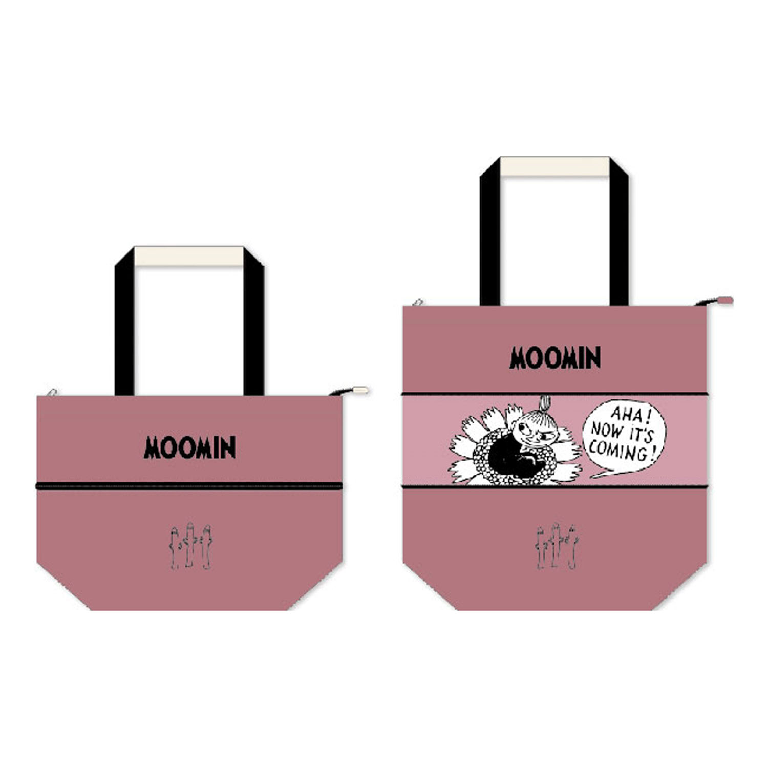 MOOMIN のびるトートバッグ 大 - 画像1