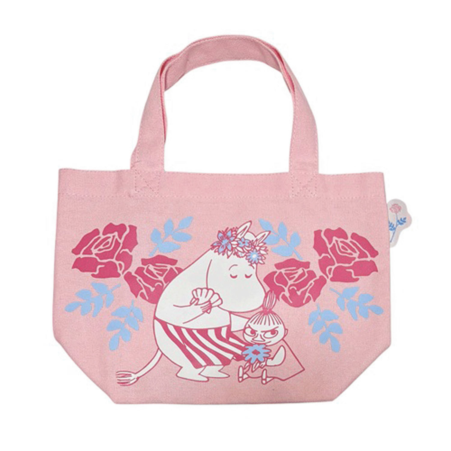 ムーミン Moominmamma’s Day カラーマチ付きバッグ フラワー - 画像1
