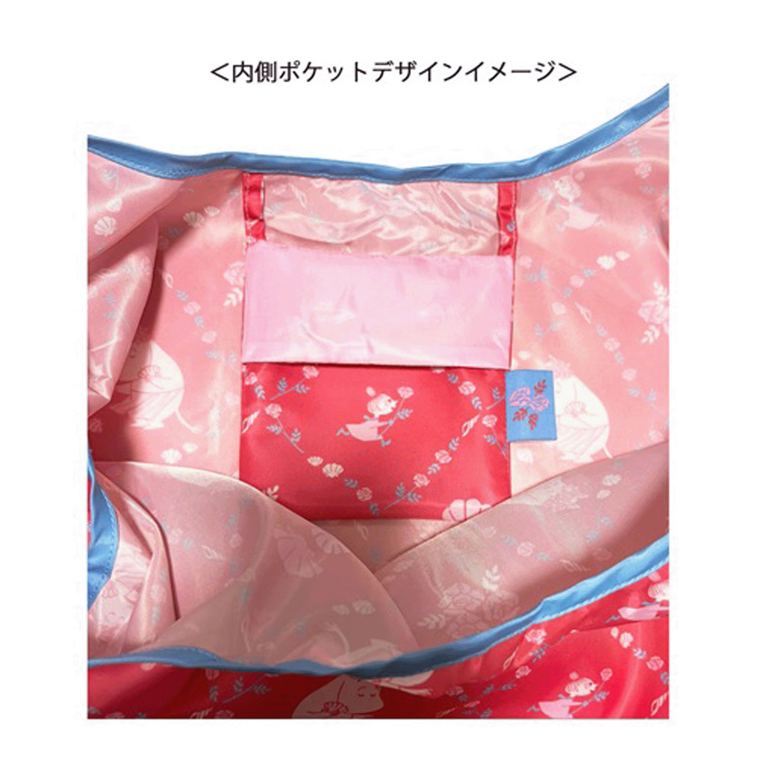 ムーミン Moominmamma’s Day マルシェショッピングバッグ フラワー - 画像4