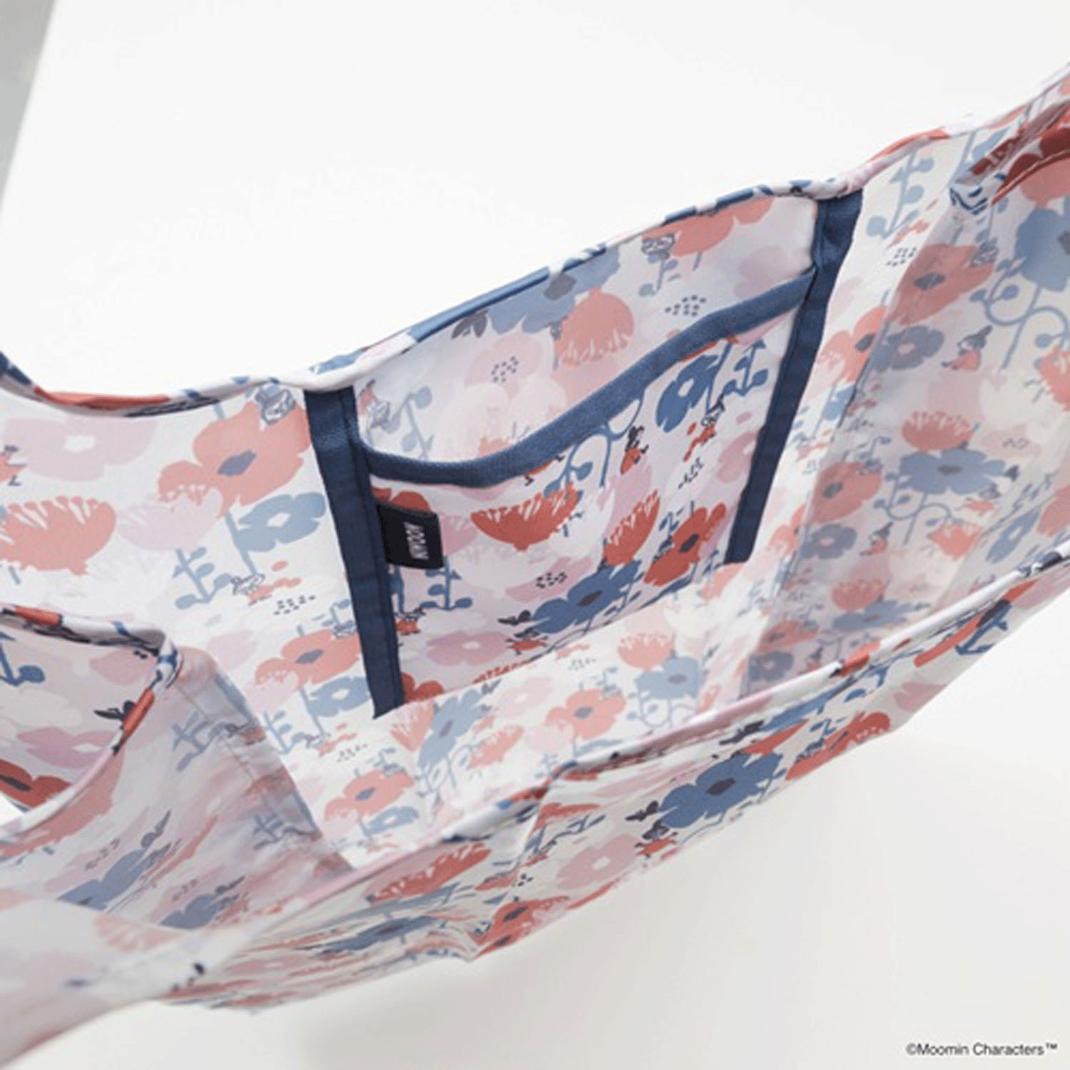 ムーミン KUKKIA ショッピングバッグS レッド - 画像2