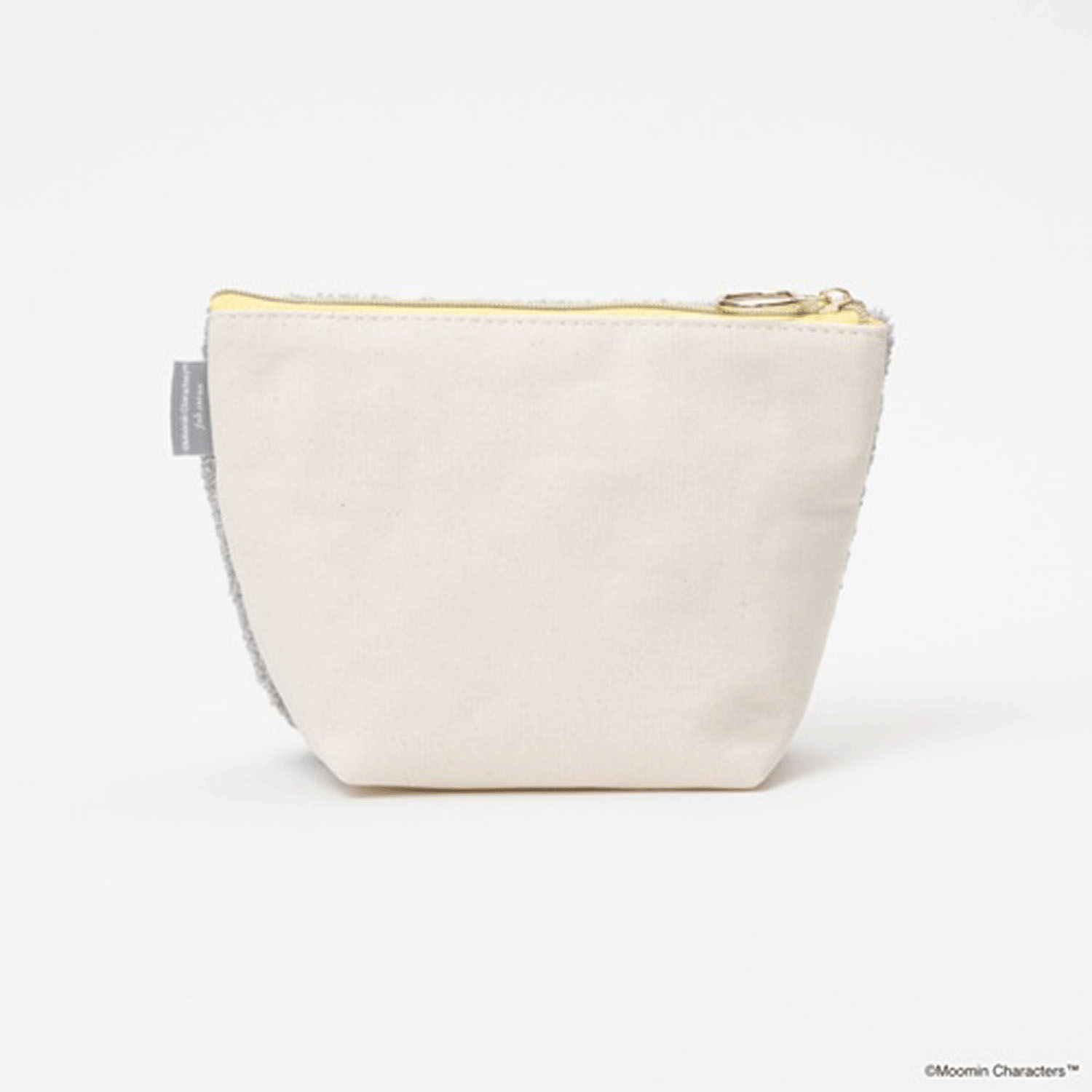 ムーミン サガラ刺繍台形ポーチ グレー - 画像2