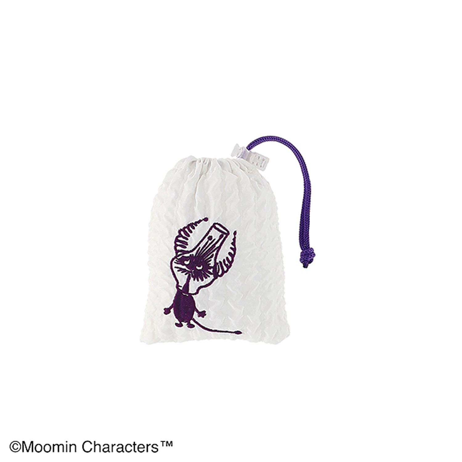 MOOMIN エコバッグ おどろきパープル - 画像3
