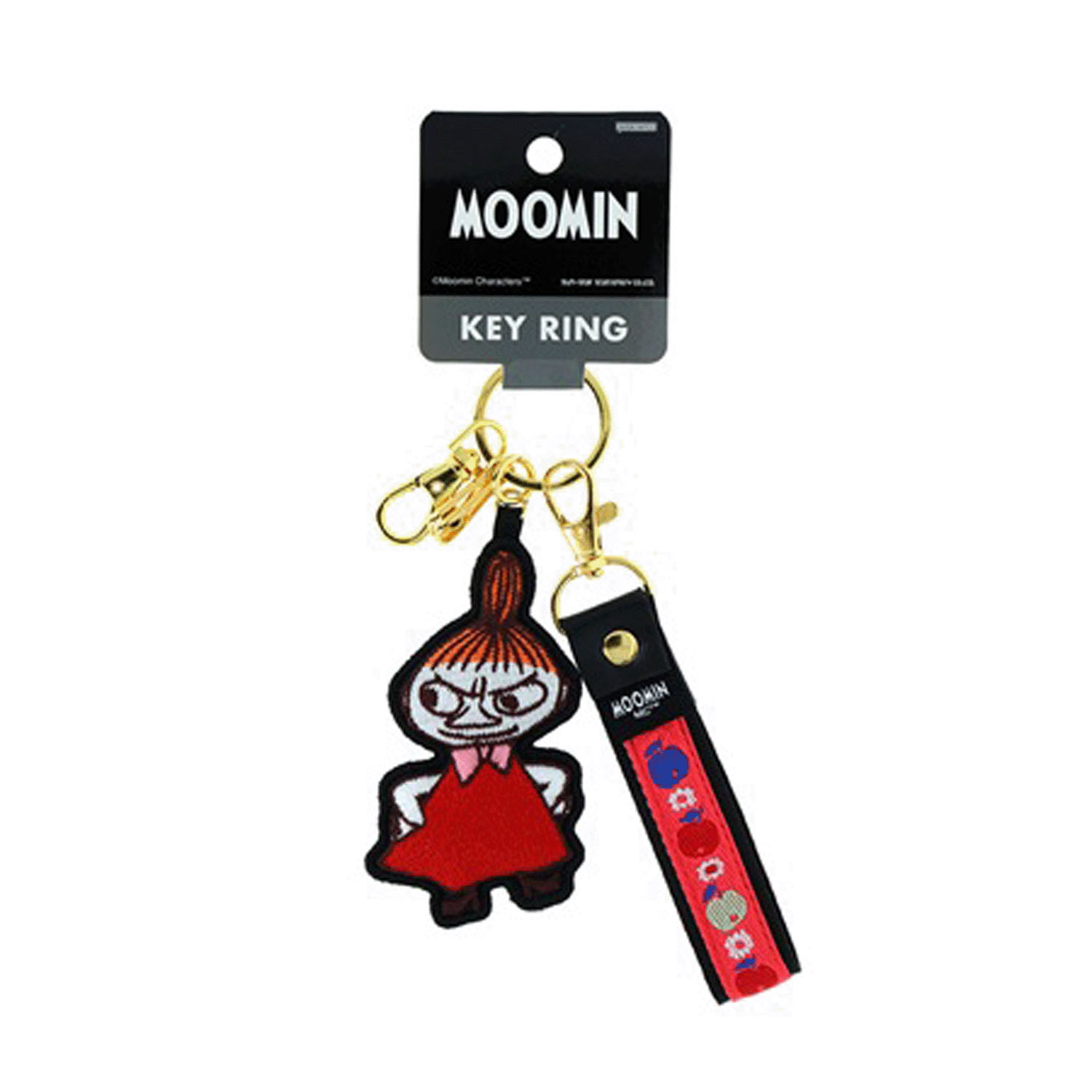 ムーミン 刺繍キーホルダー リトルミイ - 画像1