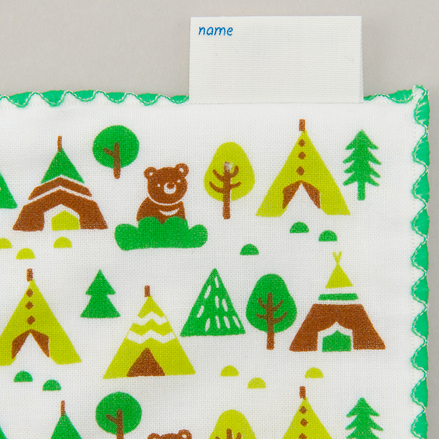 【06．08：在庫限り】子供ハンカチ あっちこっち - 画像4