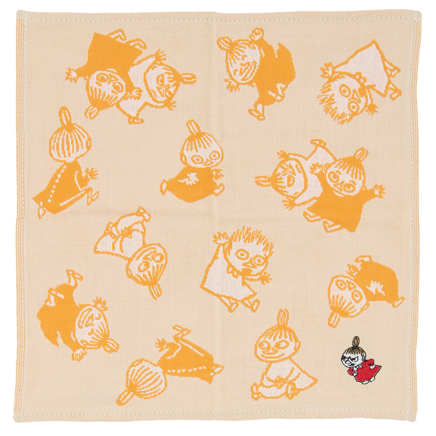 ムーミン 三重ガーゼハンカチ - 画像7